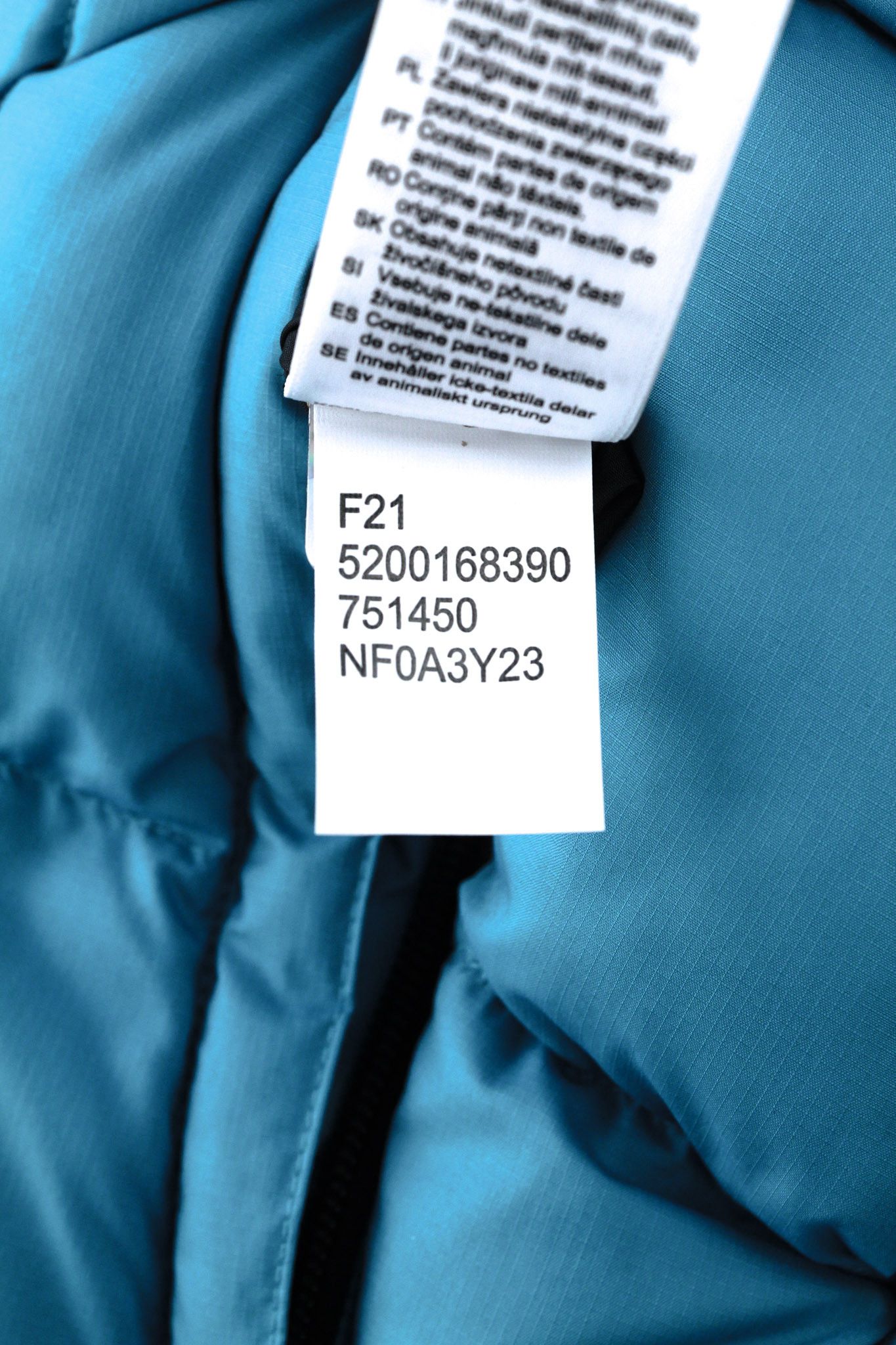 The North Face 1990 LHOTSE XS Blue 700 Down Quilted Puffer 81470 Size US XS / EU 42 / 0 - 12 Thumbnail