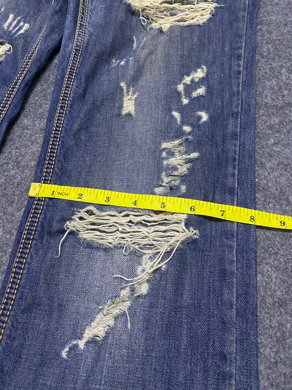 Dolce & Gabbana 💥Best Offer💥Dolce & Gabanna Distressed Denim Jeans Size 31" - 6 Thumbnail