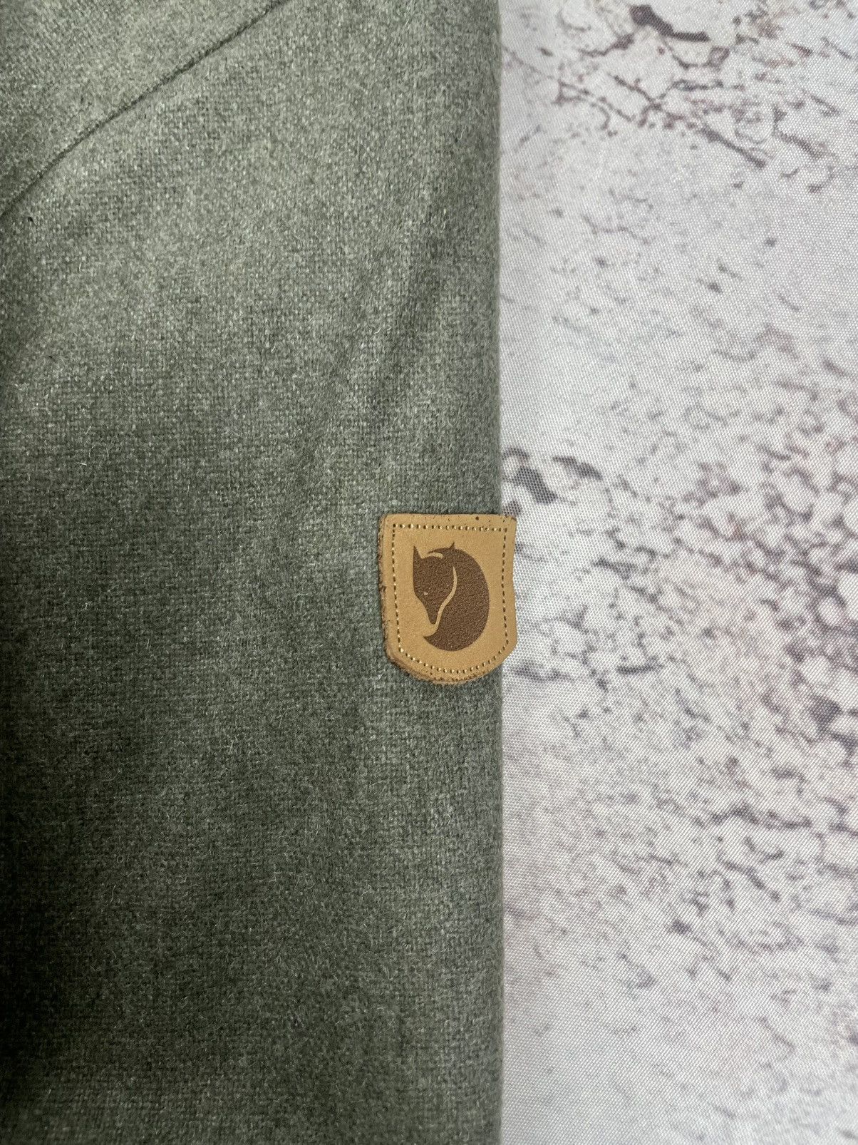 Fjallraven Fjällräven S Wool Button-Up Shirt Jacket – Olive Premium Size S / US 4 / IT 40 - 11 Thumbnail