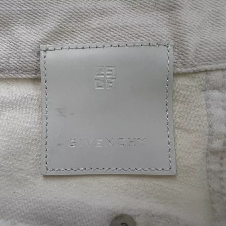 Givenchy Givenchy Ripped Slim Fit Denim Pants 2506-Nextarrow Size US 29 - 3 Thumbnail