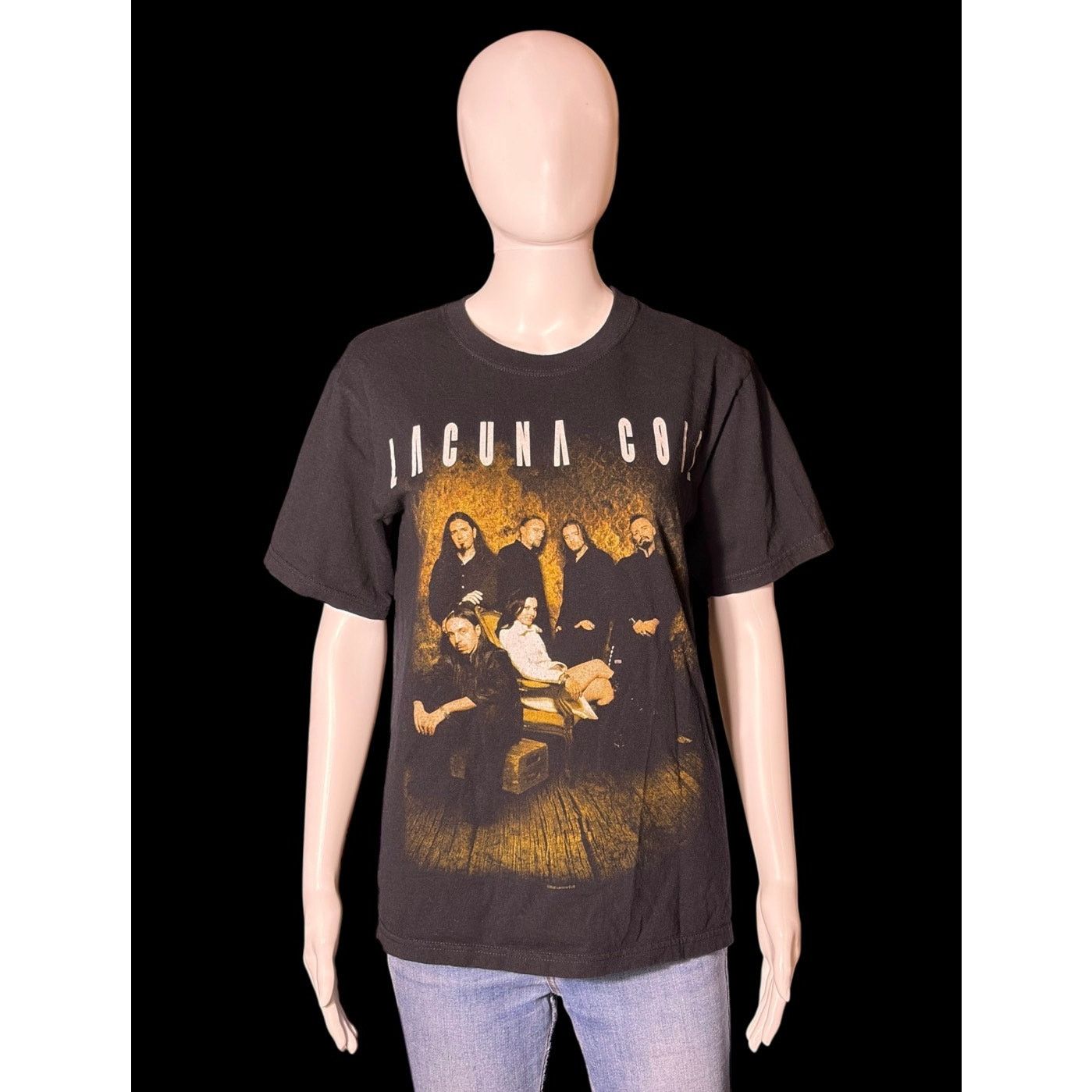 Hot Topic Y2K 2006 Hot Topic Lacuna Coil Gothic Metal Band Anvil Shirt Size S / US 4 / IT 40 - 1 Thumbnail