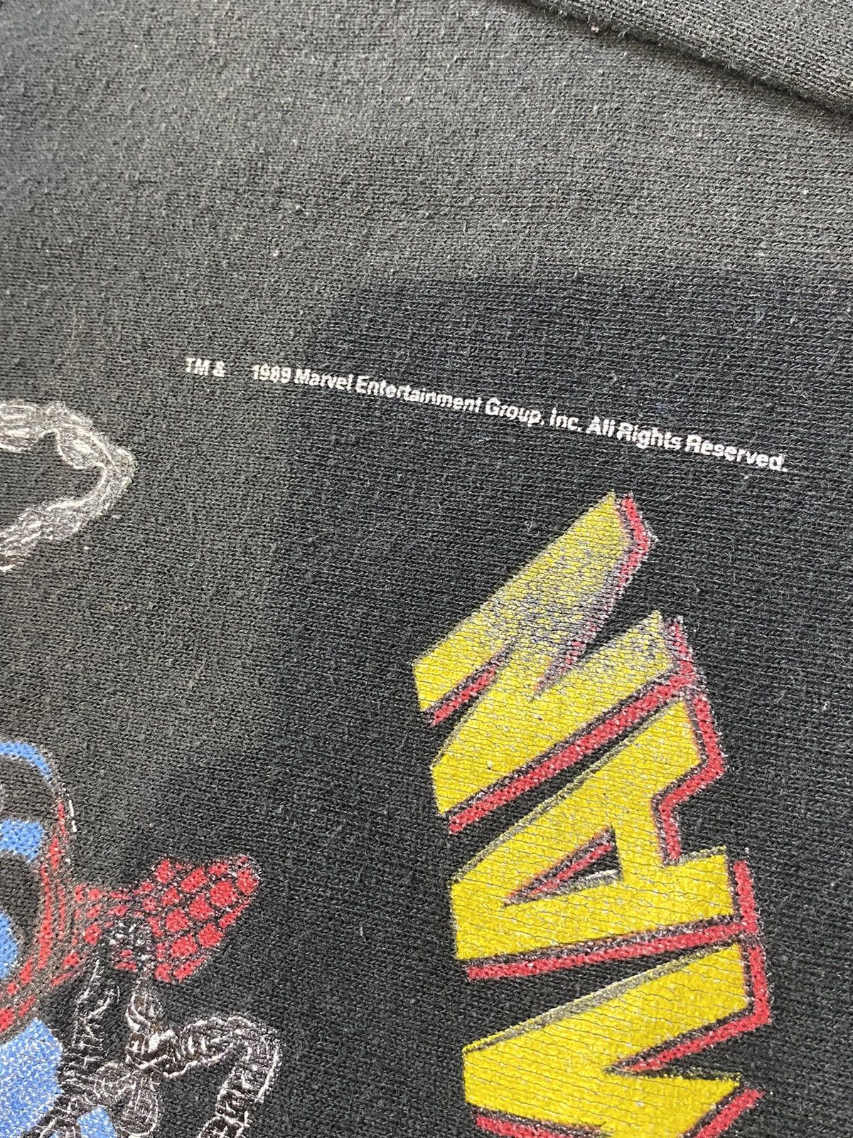 Marvel Comics × Vintage Vintage 1989 Screen Stars Spiderman Marvel Comic Crewneck Size US M / EU 48-50 / 2 - 3 Thumbnail