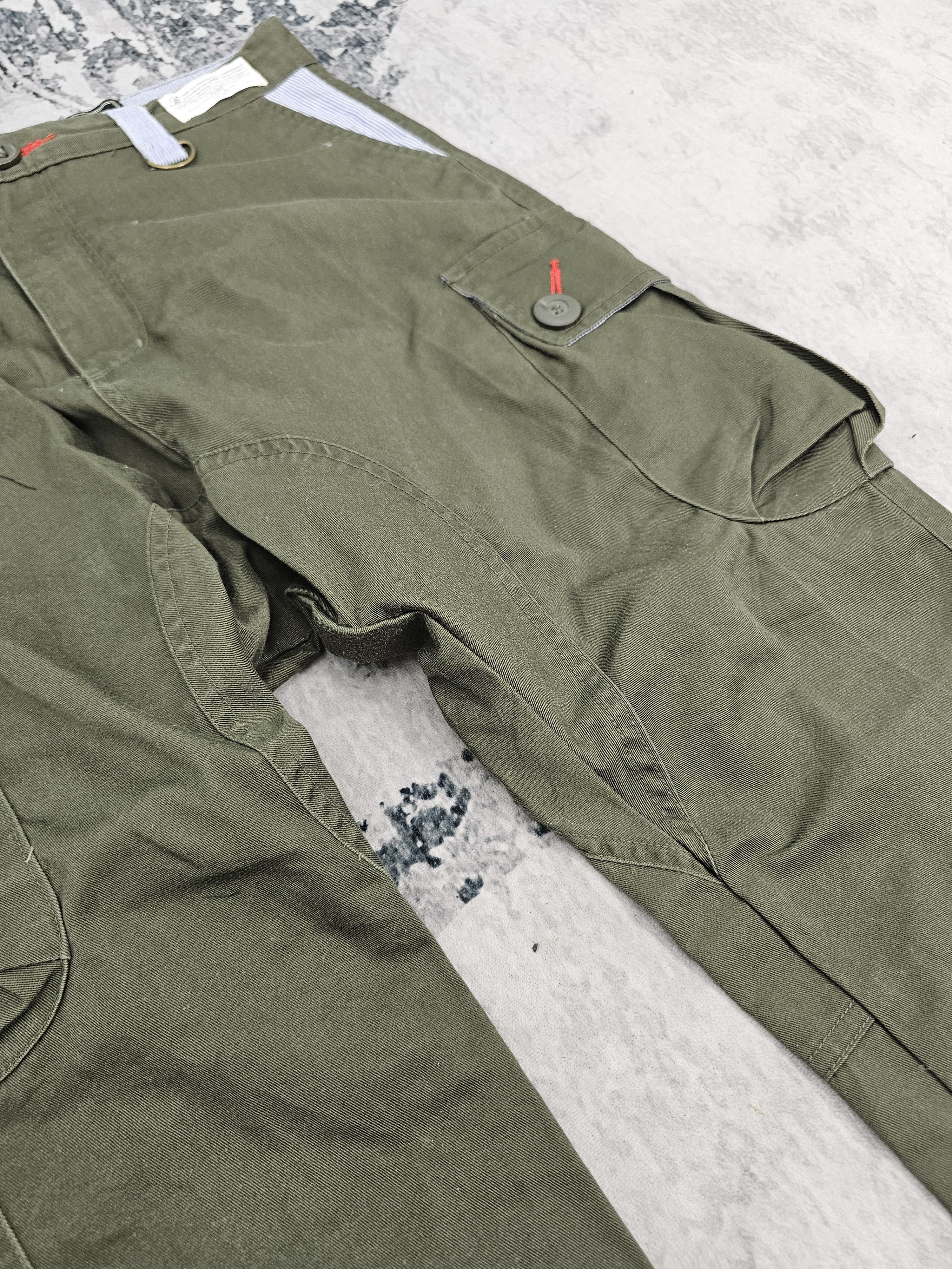 Japanese Brand BRTH BREATH Tactical Cargo Multi Pocket Pants JB0292 Size US 33 - 8 Thumbnail