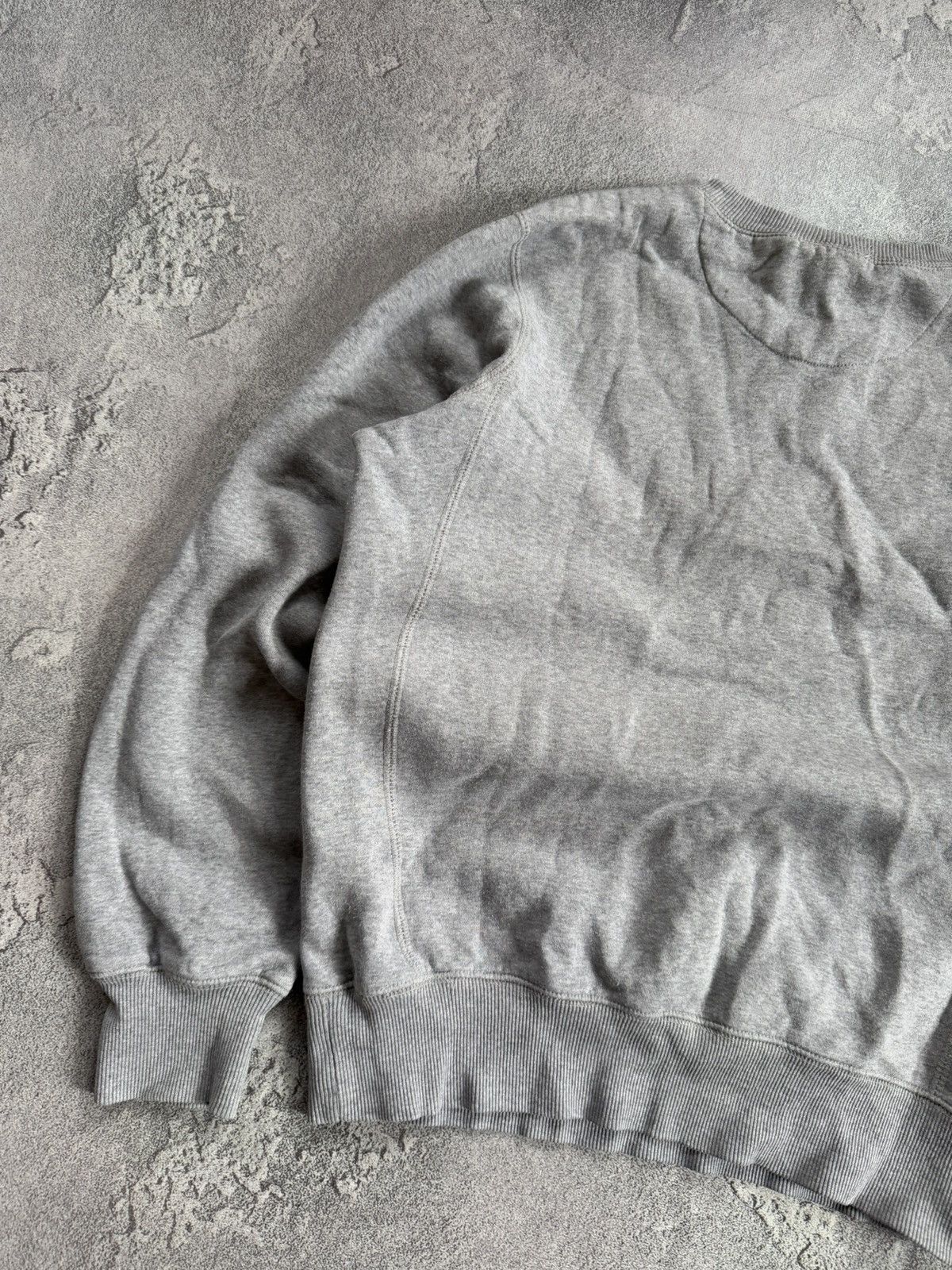 Nike × Vintage Nike S sweatshirt sweater ling sleeve jumper pullover gray Size US S / EU 44-46 / 1 - 13 Thumbnail