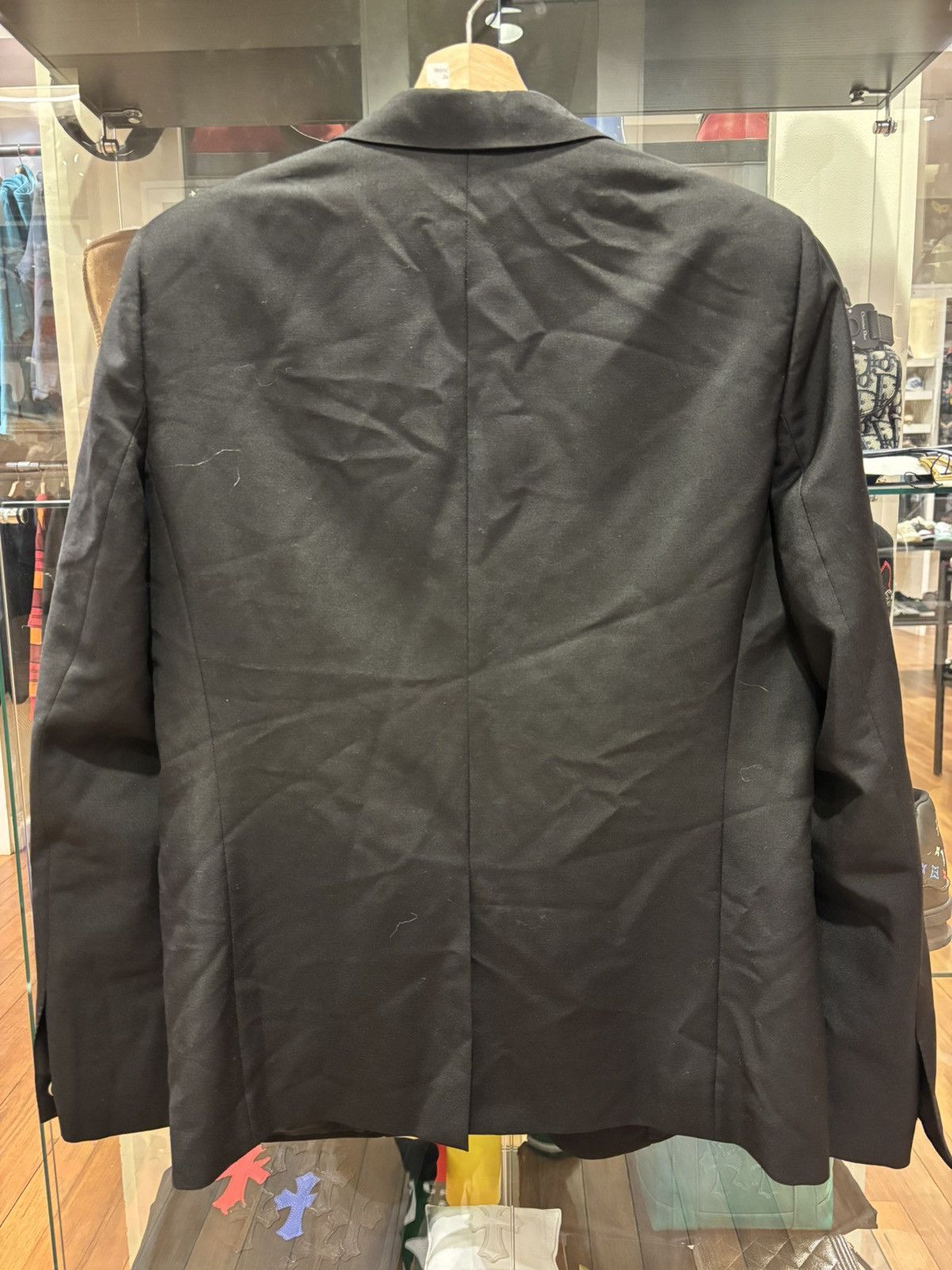Balenciaga Balenciaga Safety Pin Blazer Size 50R - 2 Thumbnail