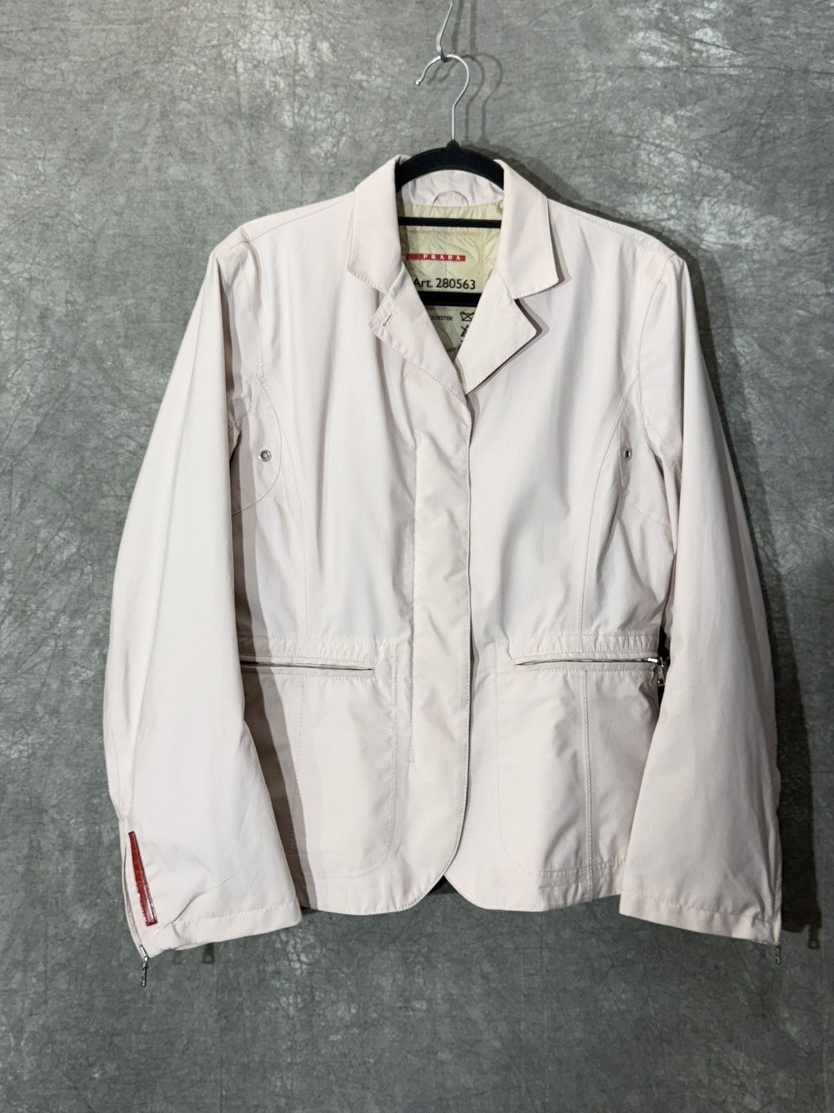 Prada Prada Red Tab Jacket blazer nylon Size M / US 6-8 / IT 42-44 - 1 Thumbnail