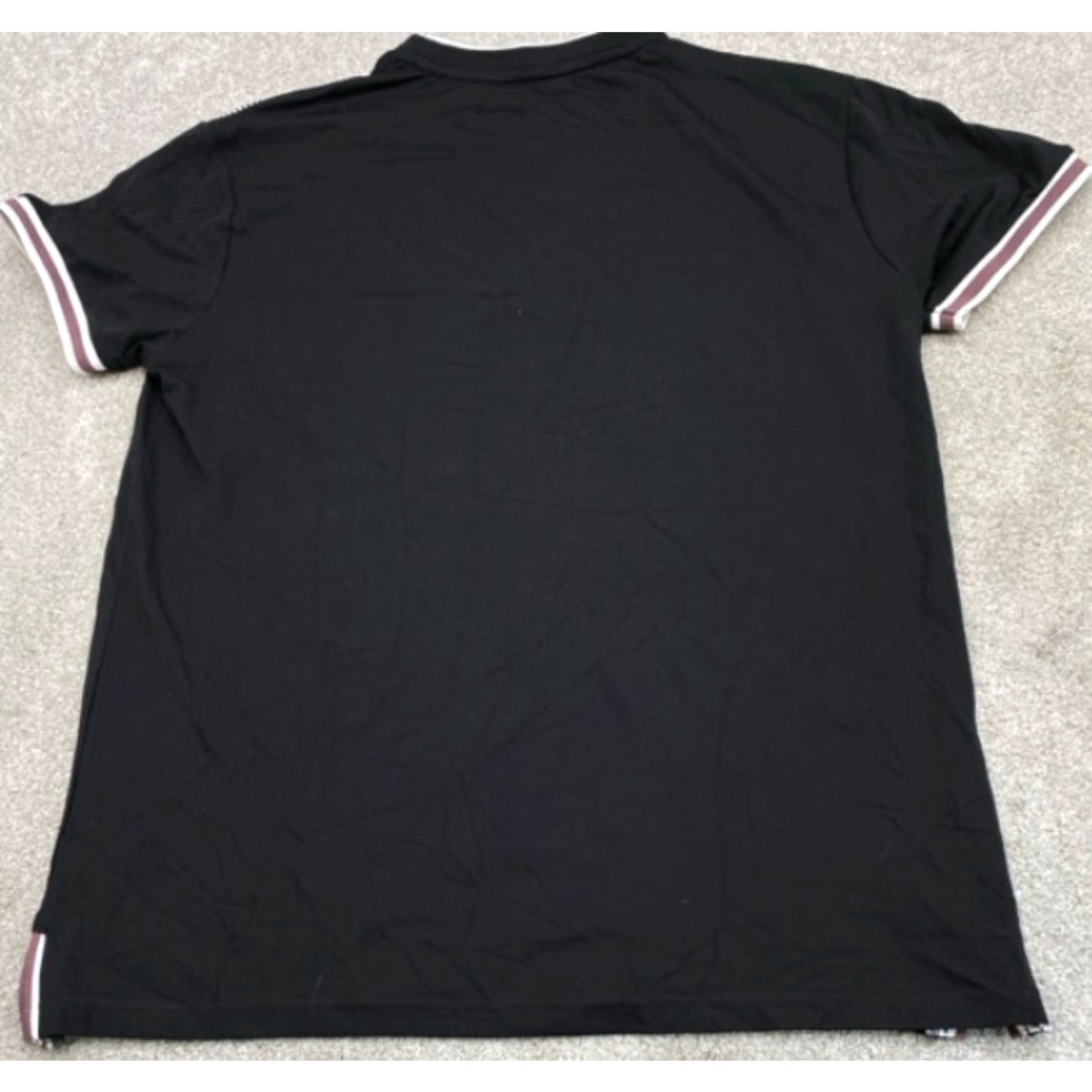 Marcs Marc Asher T-Shirt Colorblock Colorblock - Black Multicolor Color Block Shirt Mens Large Crew Neck Short Sleeve Nylon Spandex Rayon Logo Size US L / EU 52-54 / 3 - 7 Thumbnail