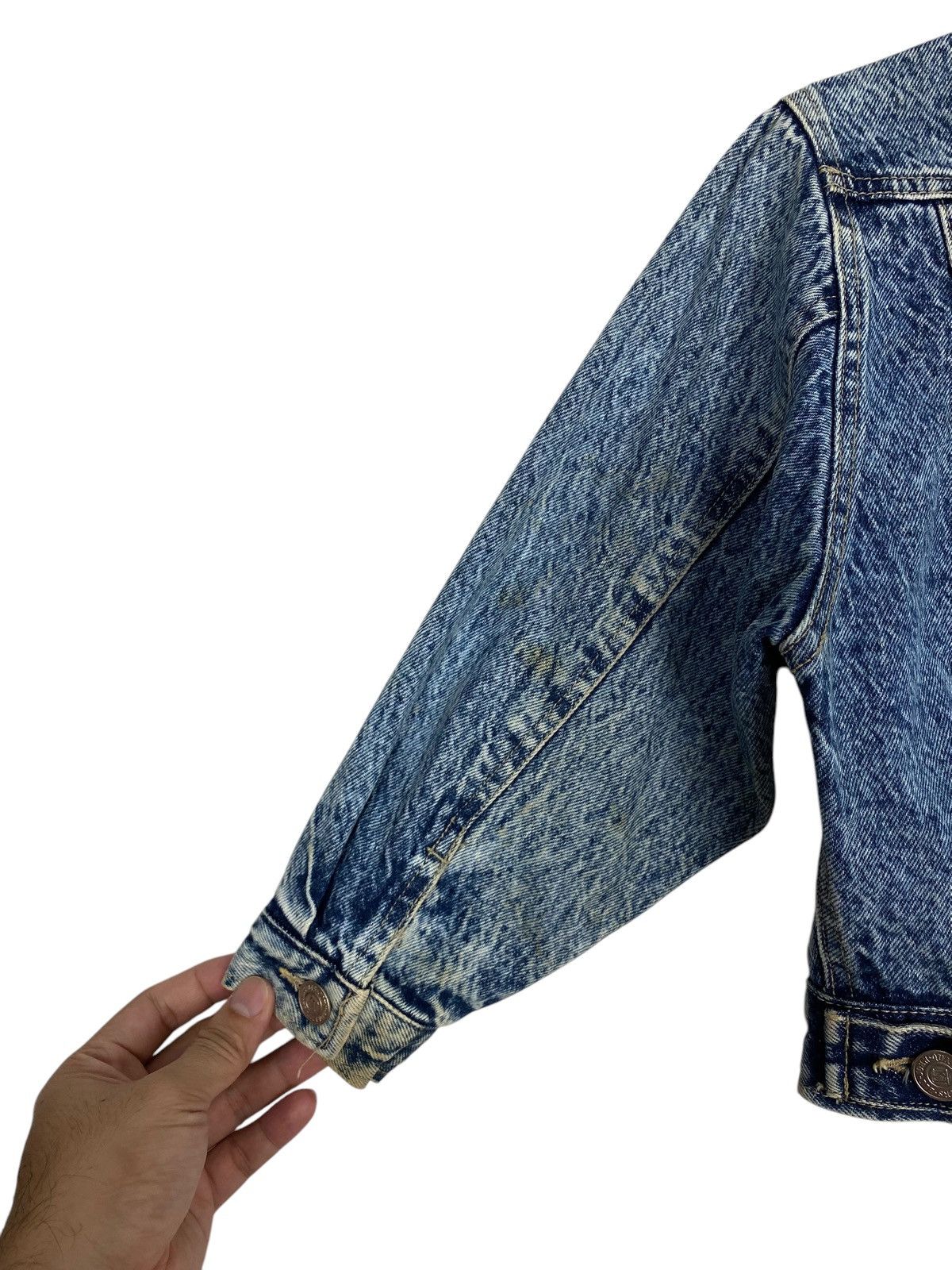 Big John Big John Trucker Denim Jacket for Kids Harley Davidson Logo Size US S / EU 44-46 / 1 - 11 Thumbnail