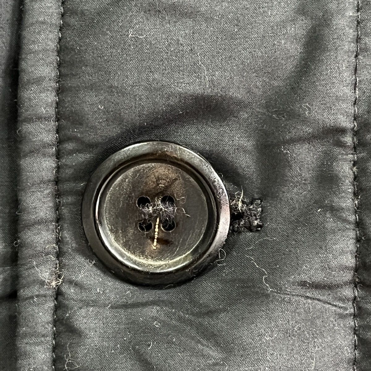 Canali Canali Double Layer Wax Jacket Made In Italy Size US L / EU 52-54 / 3 - 11 Thumbnail