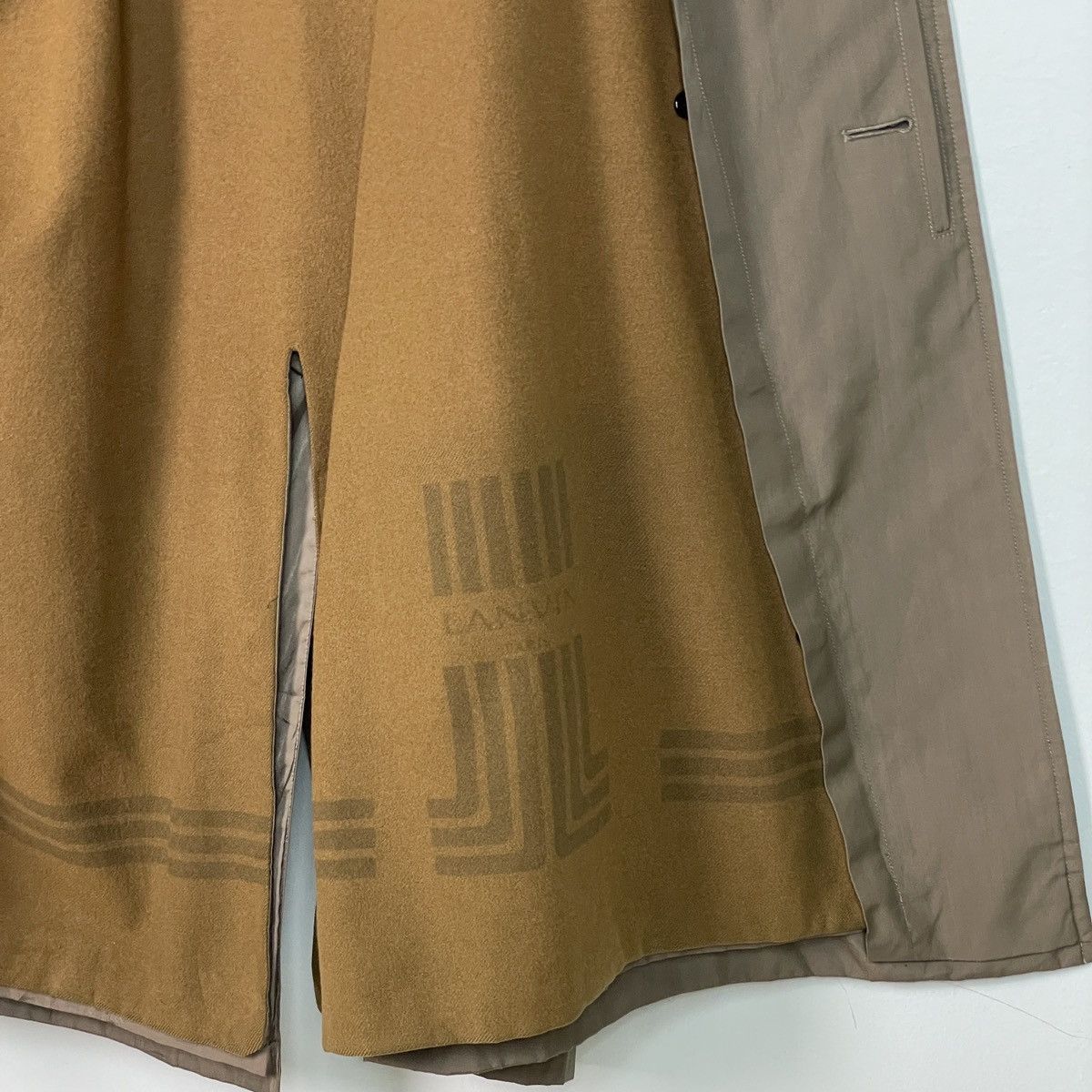Lanvin 🔥LAST PRICE🔥 Lanvin Triple Layers Trench Coat Size US M / EU 48-50 / 2 - 14 Thumbnail