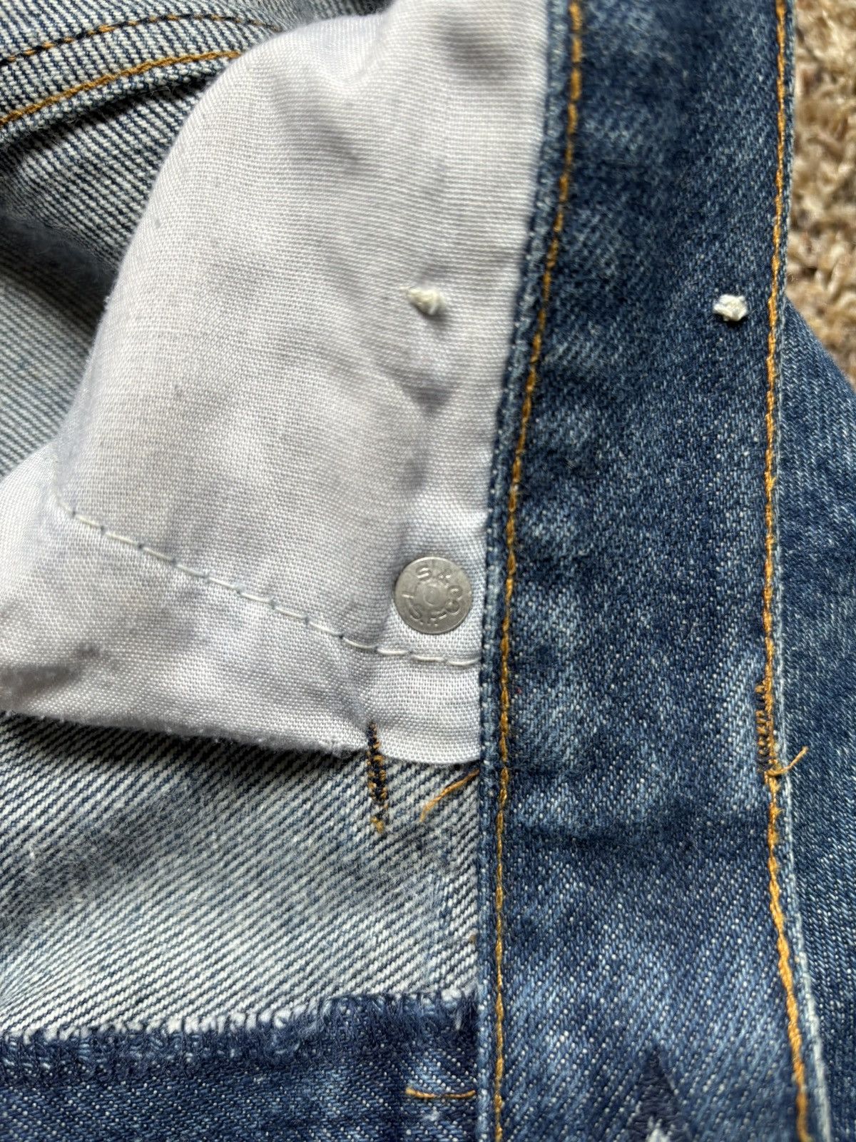 Levi's × Vintage Vintage Levi’s orange tab wide leg jeans Size US 28 / EU 44 - 8 Thumbnail