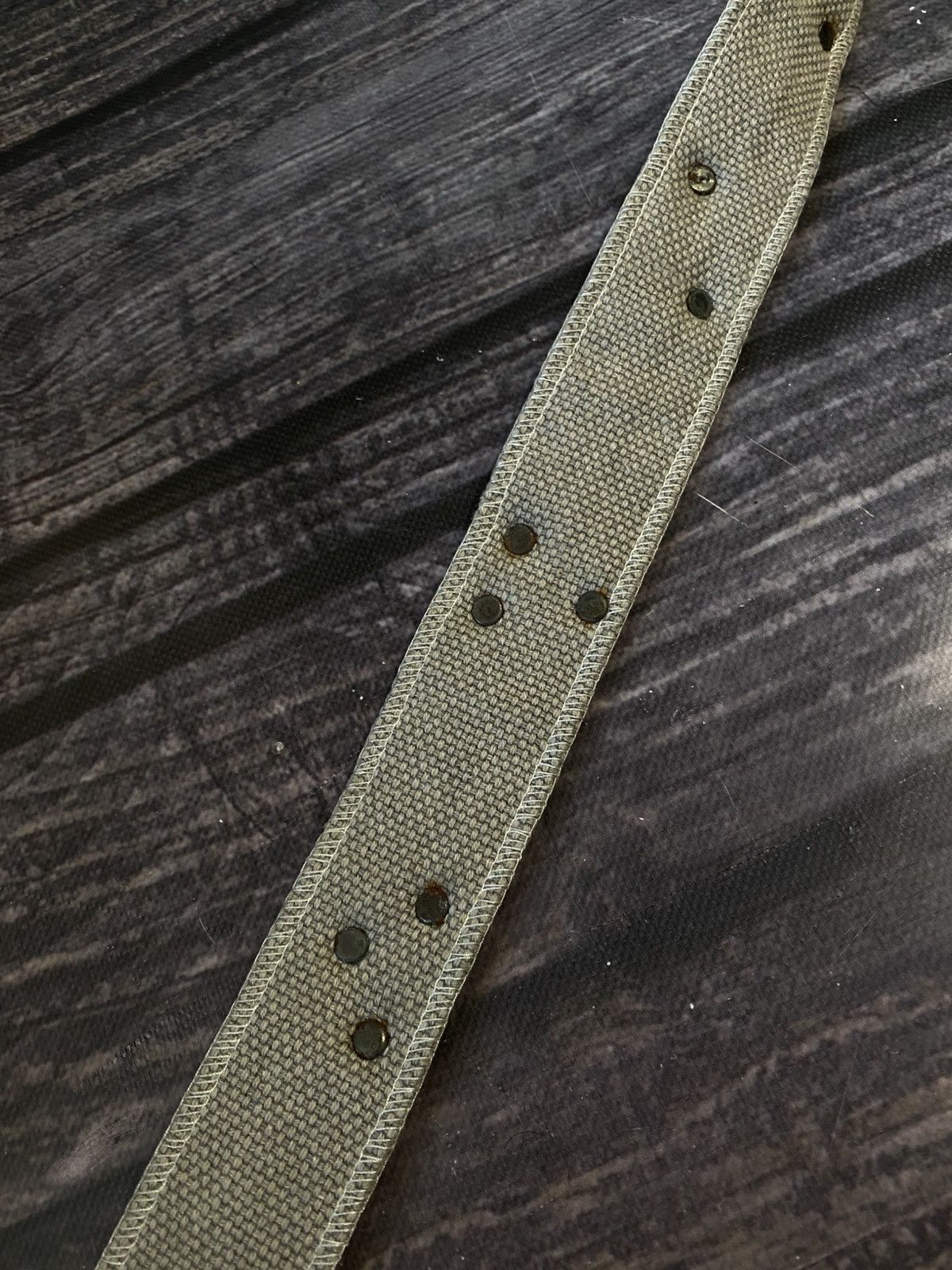Armani Armani Army Vintage Big Logo Belt y2k Size ONE SIZE - 5 Thumbnail