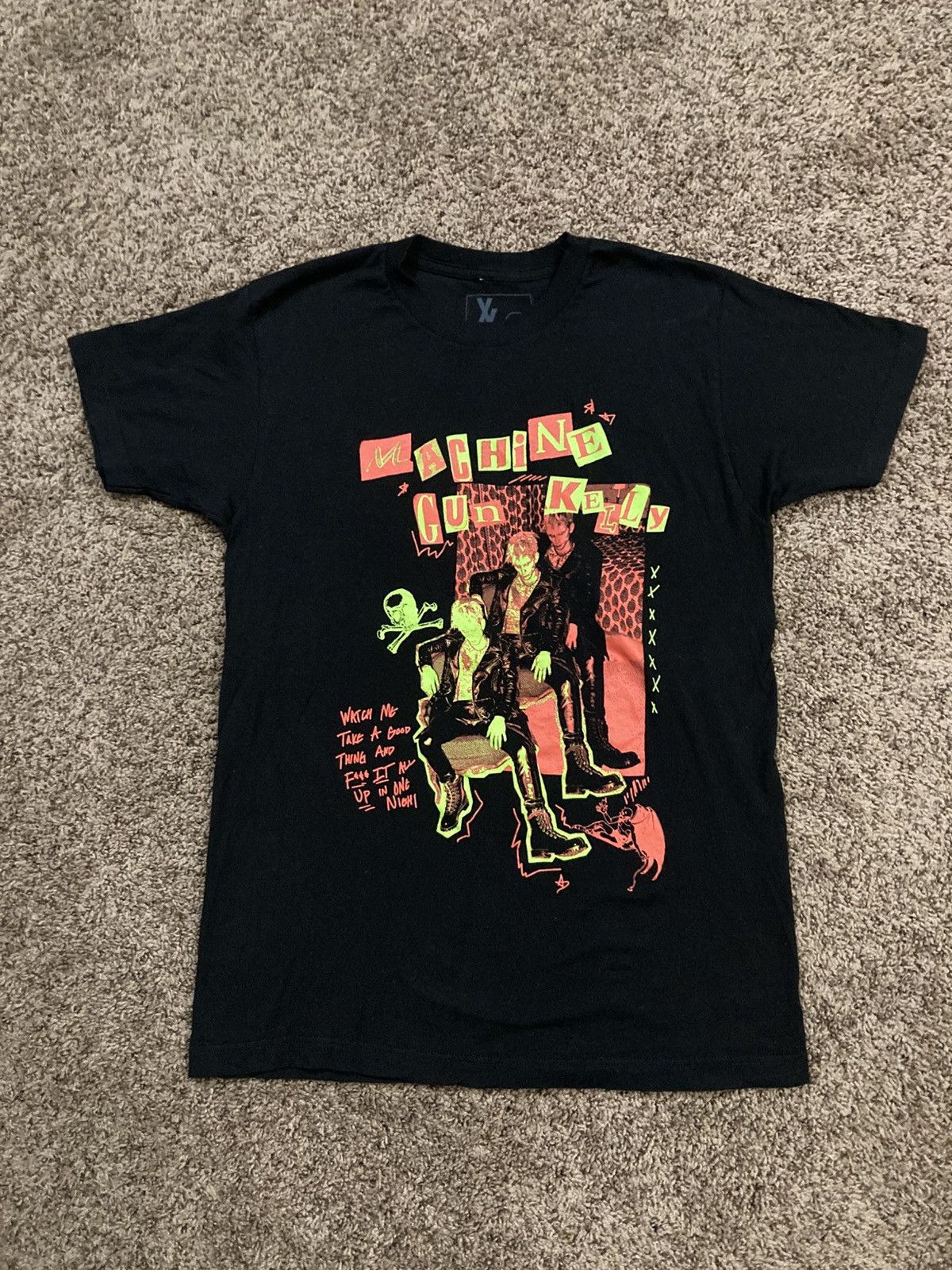 Designer × Hot Topic Machine Gun Kelly MGK I Think I’m Okay Merch M T Shirt Size US M / EU 48-50 / 2 - 2 Thumbnail