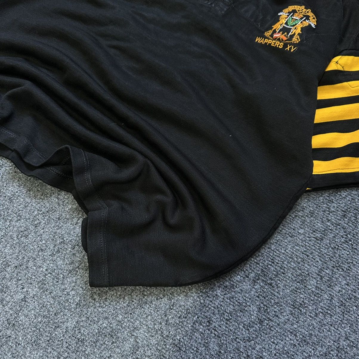 Le Grande Bleu (L.G.B.) VTG 18 Berry Hill RFC 1993 Wappers XV Polo Rubgy 90s USA Size US L / EU 52-54 / 3 - 14 Thumbnail