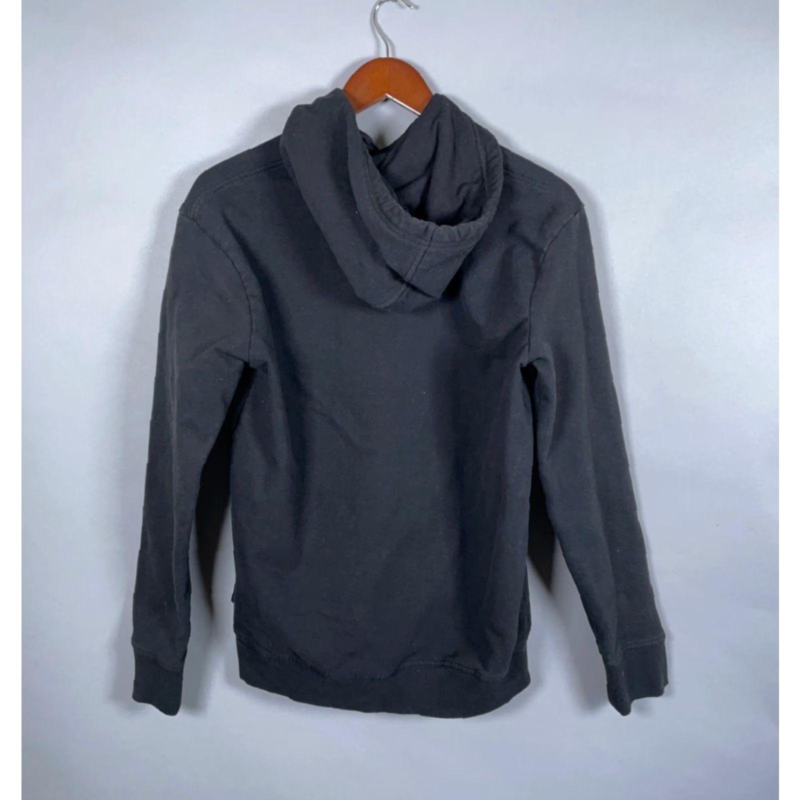 Patagonia Patagonia Hoodie Adult Small Black Logo Print Drawstring Pullover Crew Neck Long Sleeve Sweatshirt Fleece Heavyweight Pockets Graphic Print Size US S / EU 44-46 / 1 - 2 Thumbnail