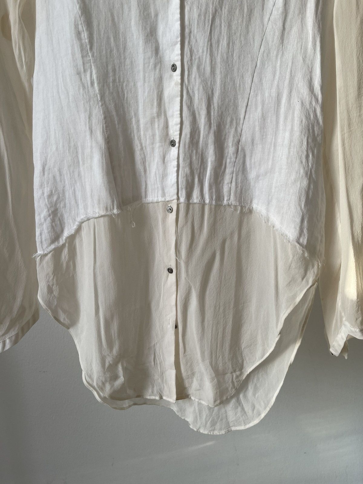 Helmut Lang Helmut Lang Button Ups Shirt Size M / US 6-8 / IT 42-44 - 6 Thumbnail