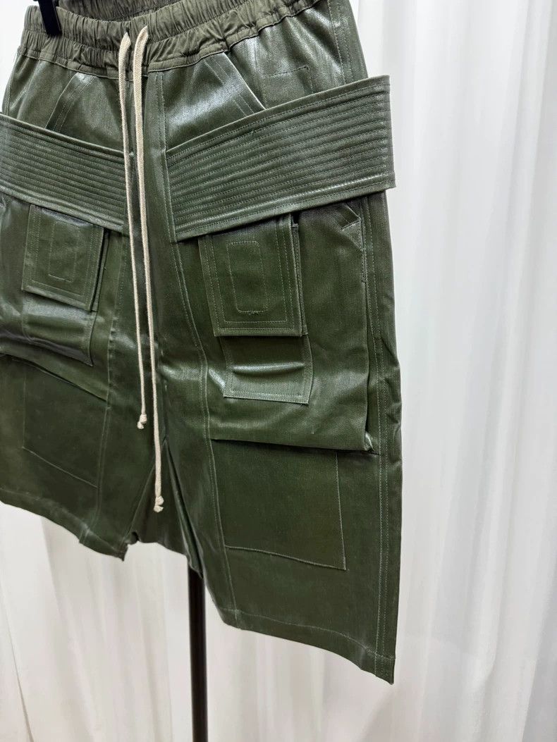 Rick Owens Rick owens size s Thick rubber double-loop pants 2504-Next Size US 28 / EU 44 - 3 Thumbnail