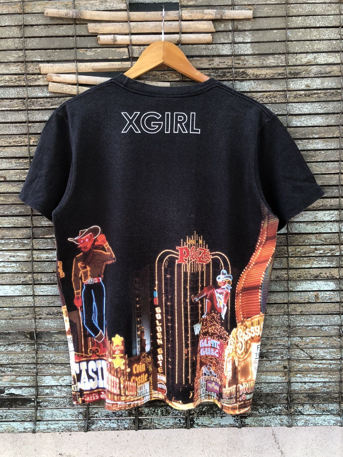 Japanese Brand × Vintage Vintage Y2K OVP Casino X-Girl Tshirt Size US M / EU 48-50 / 2 - 9 Thumbnail