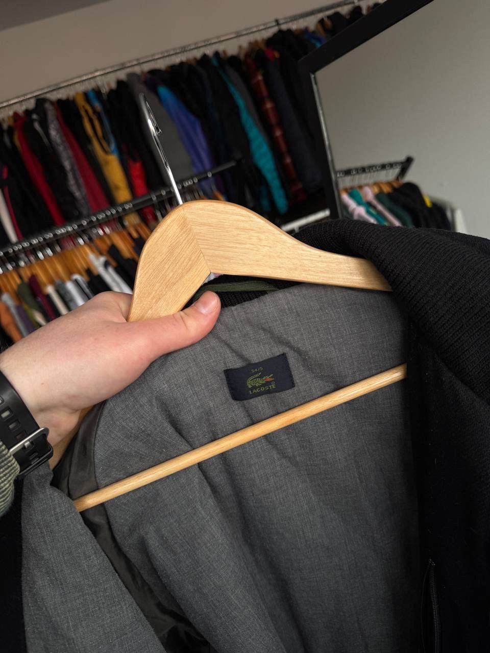 Lacoste lacoste Vintage Wool Coat jacket 54/5 Size US M / EU 48-50 / 2 - 3 Thumbnail