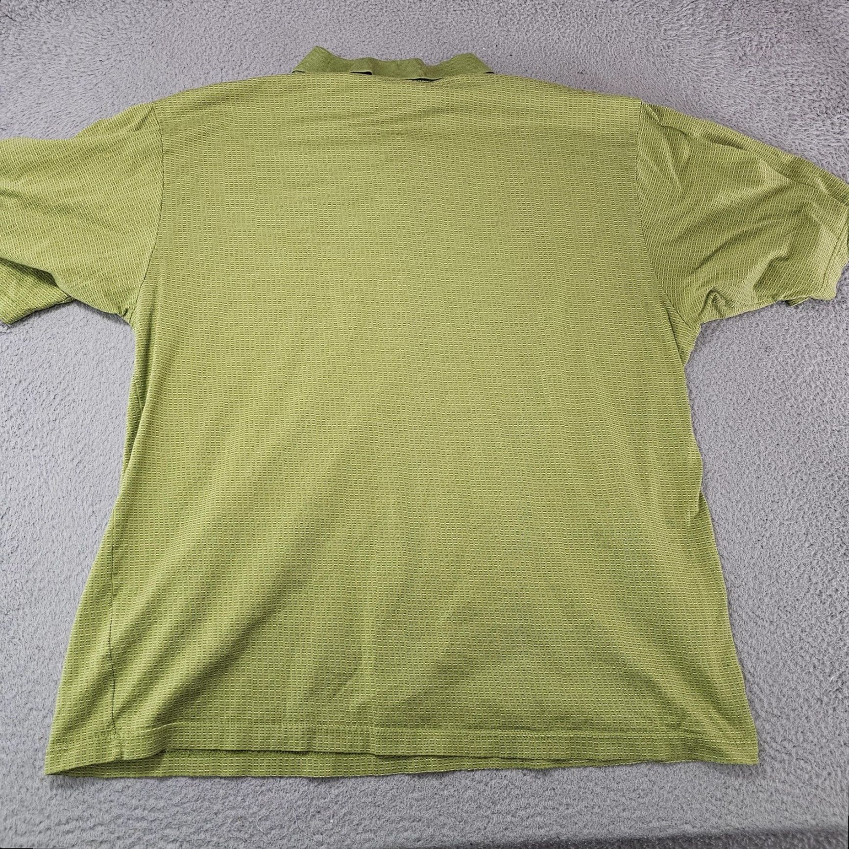Vintage Masters Augusta National Polo Shirt Mens L Green Golf Pique 100% Cotton Made in Italy Size US L / EU 52-54 / 3 - 5 Thumbnail