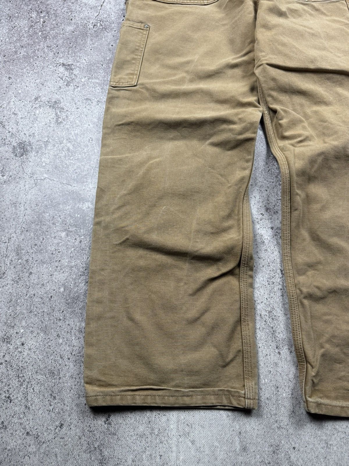 Carhartt 🟤Crazy Baggy Vintage Carhartt Double knee pants WorkWear🟤 Size US 36 / EU 52 - 11 Thumbnail