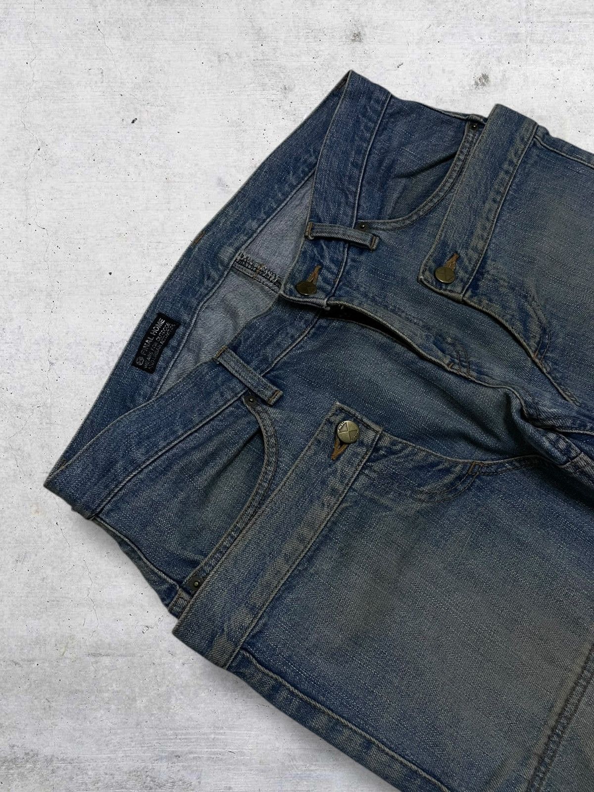 Final Home VINTATE FINAL HOME JAPAN DESIGNER ARCHIVE DOUBLE WAIST DENIM Size US 33 - 8 Thumbnail