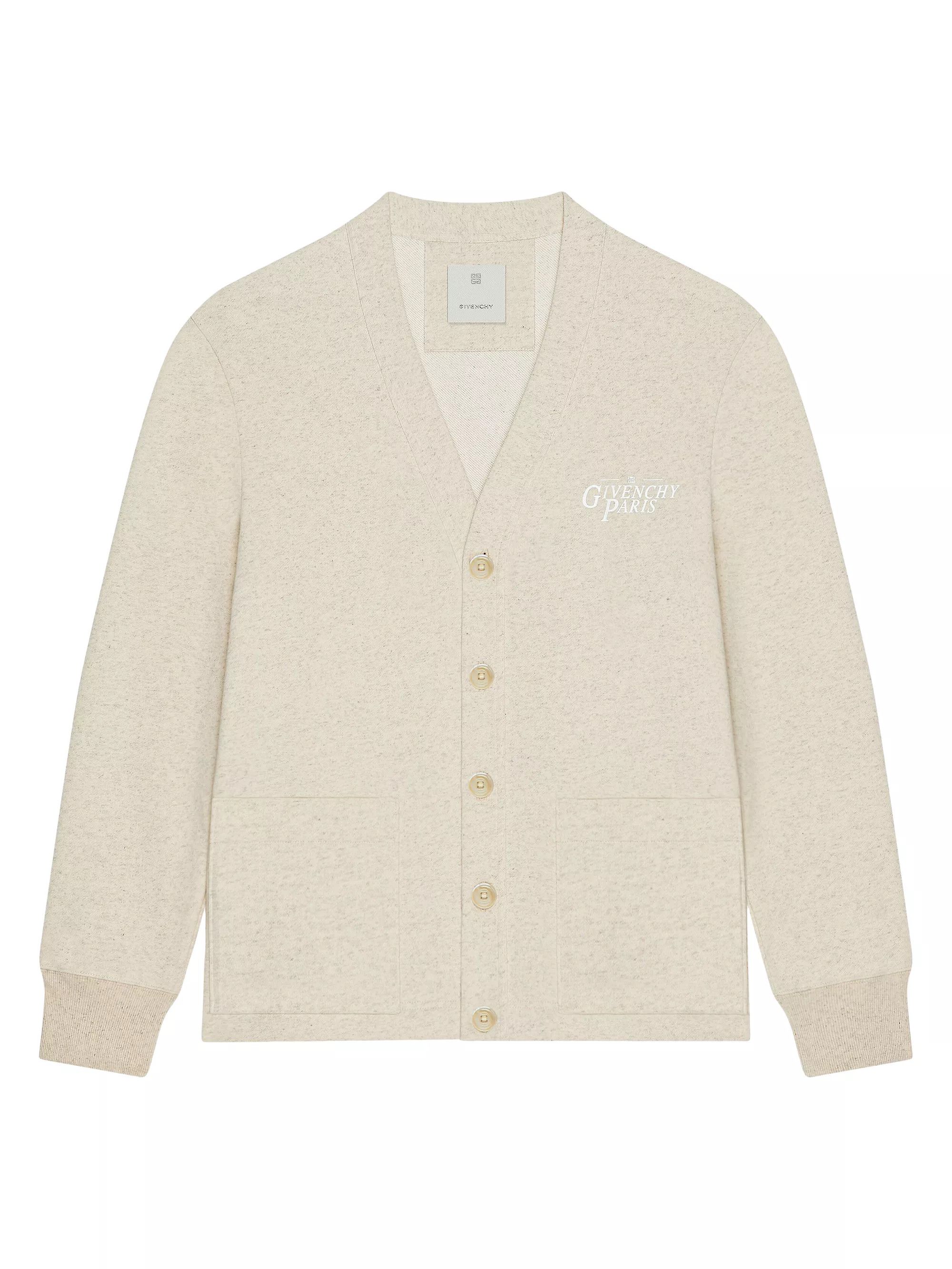 Givenchy o1w1db10325 Cardigan Felpa in Grey Size US XXL / EU 58 / 5 - 1 Thumbnail