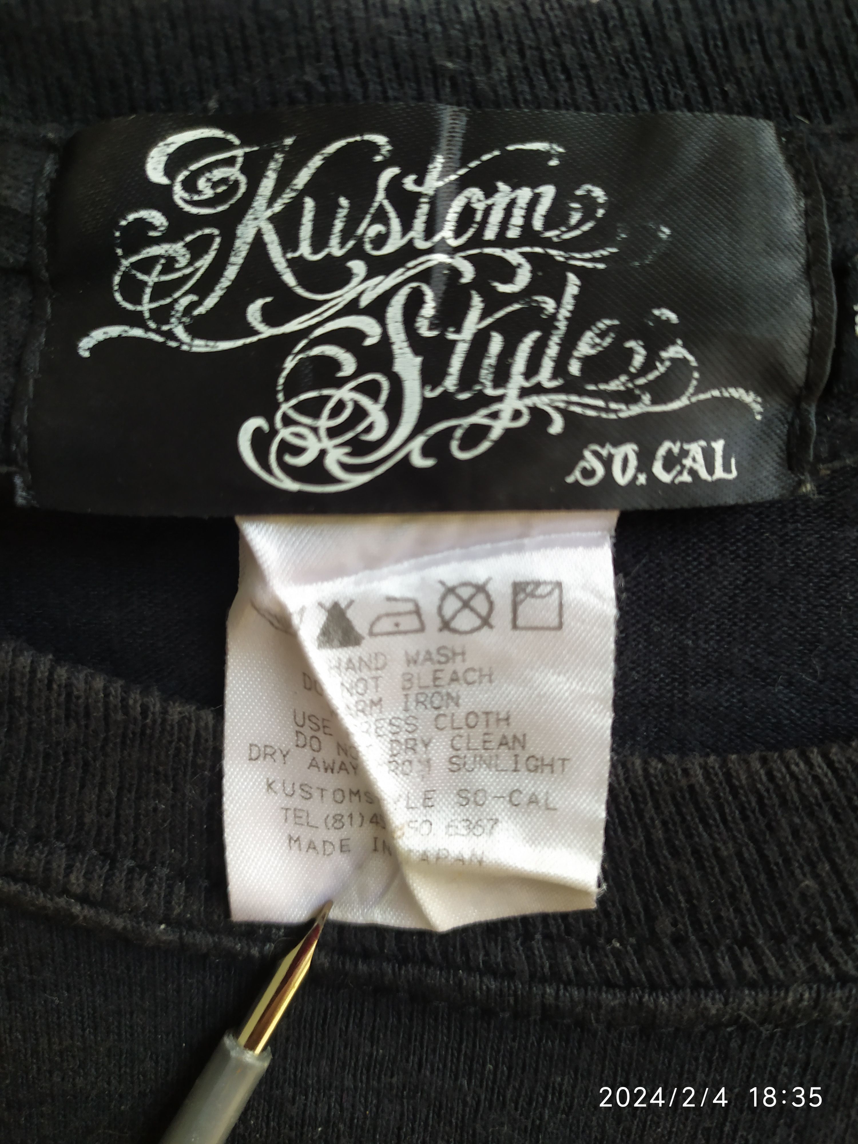14th Addiction × Beauty Beast × Japanese Brand Kustom Style Japanese Long Sleeve shirt Size US S / EU 44-46 / 1 - 9 Thumbnail
