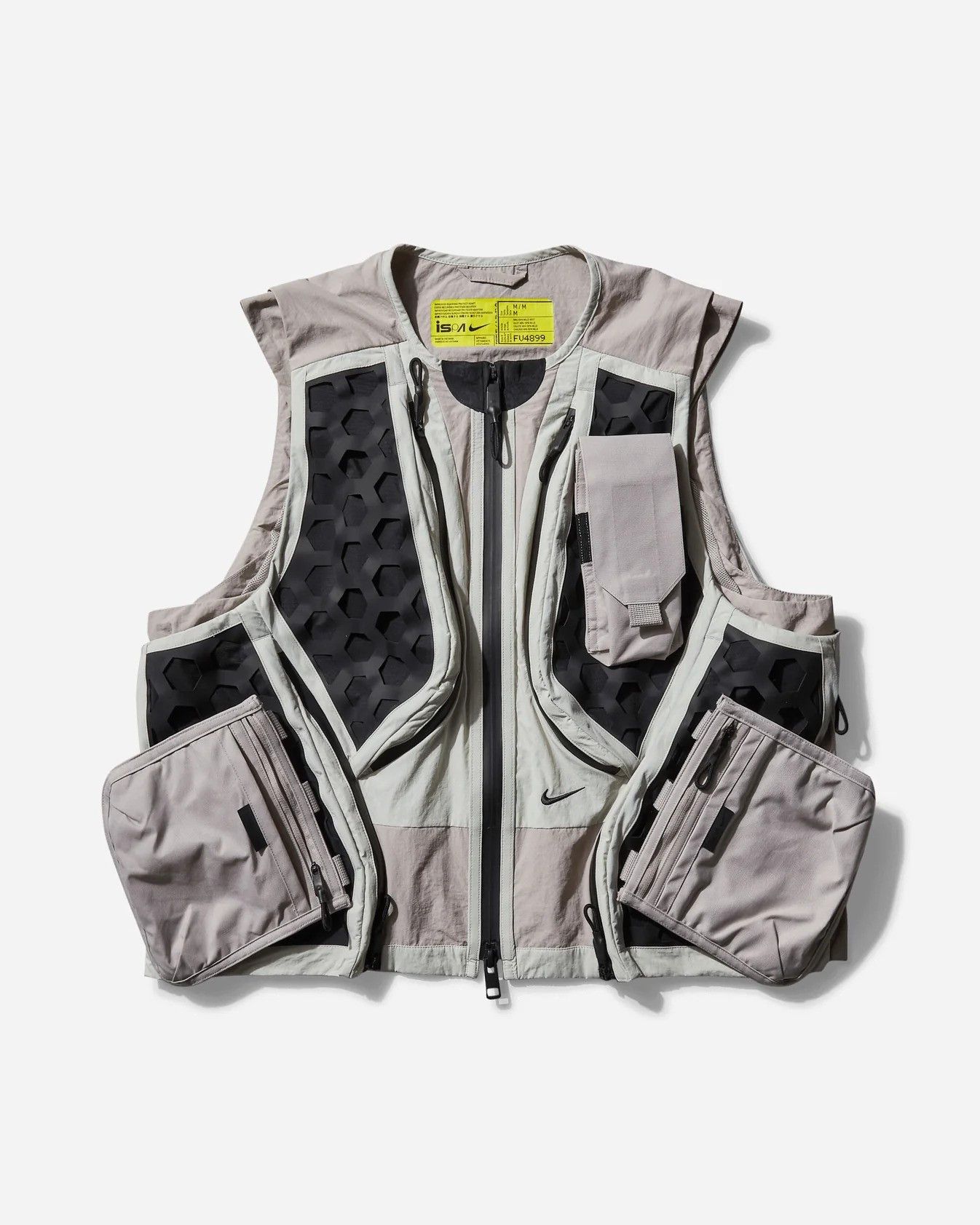 Nike Nike ISPA Modular Pocket Vest Light Bone Size US XS / EU 42 / 0 - 1 Thumbnail