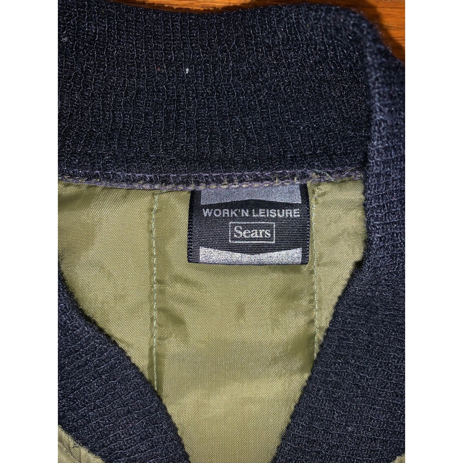 Sears Vintage Sears Hunting Vest USA Olive Green Distressed Zip M Size US M / EU 48-50 / 2 - 4 Thumbnail