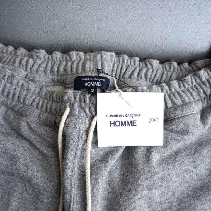 Comme des Garcons Homme NWT 25AW COMME des GARCONS HOMME Logo Sweat Pants Gray S Size US 33 - 4 Thumbnail