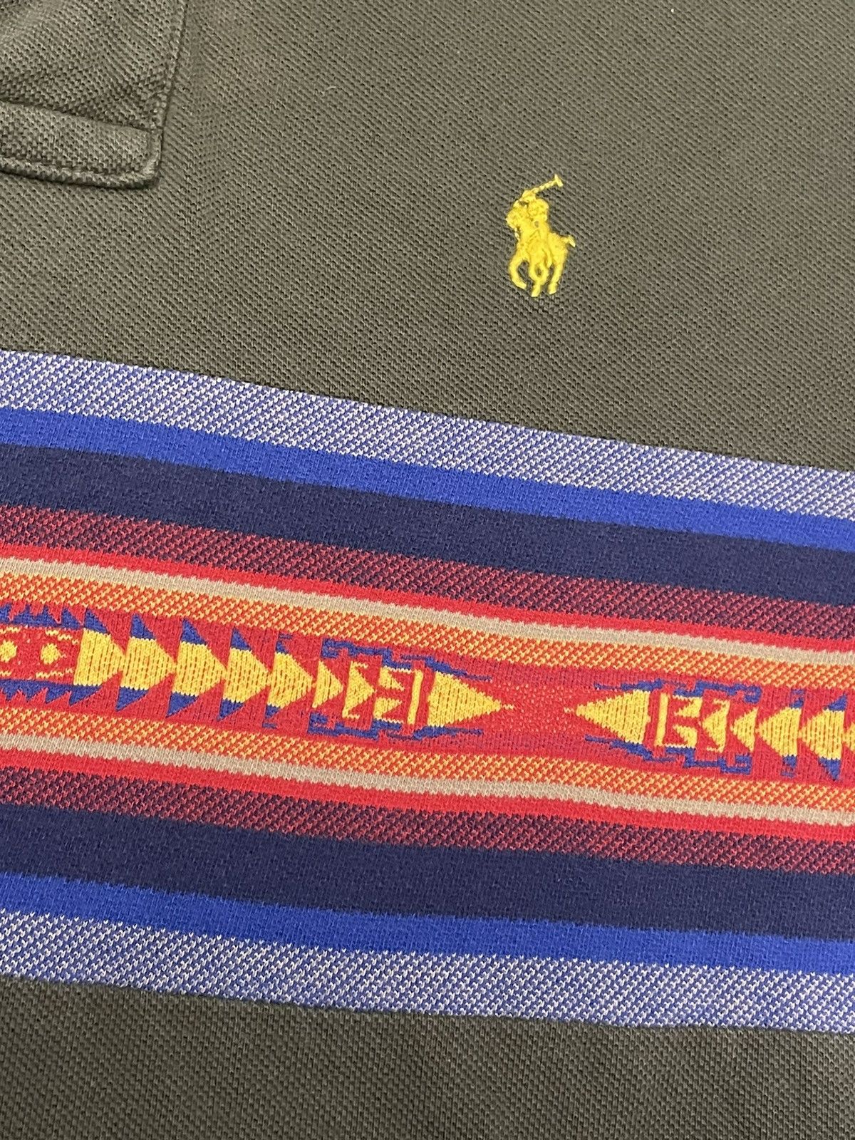 Polo Ralph Lauren Polo Ralph Lauren Aztec Shirt Small Size US S / EU 44-46 / 1 - 7 Thumbnail