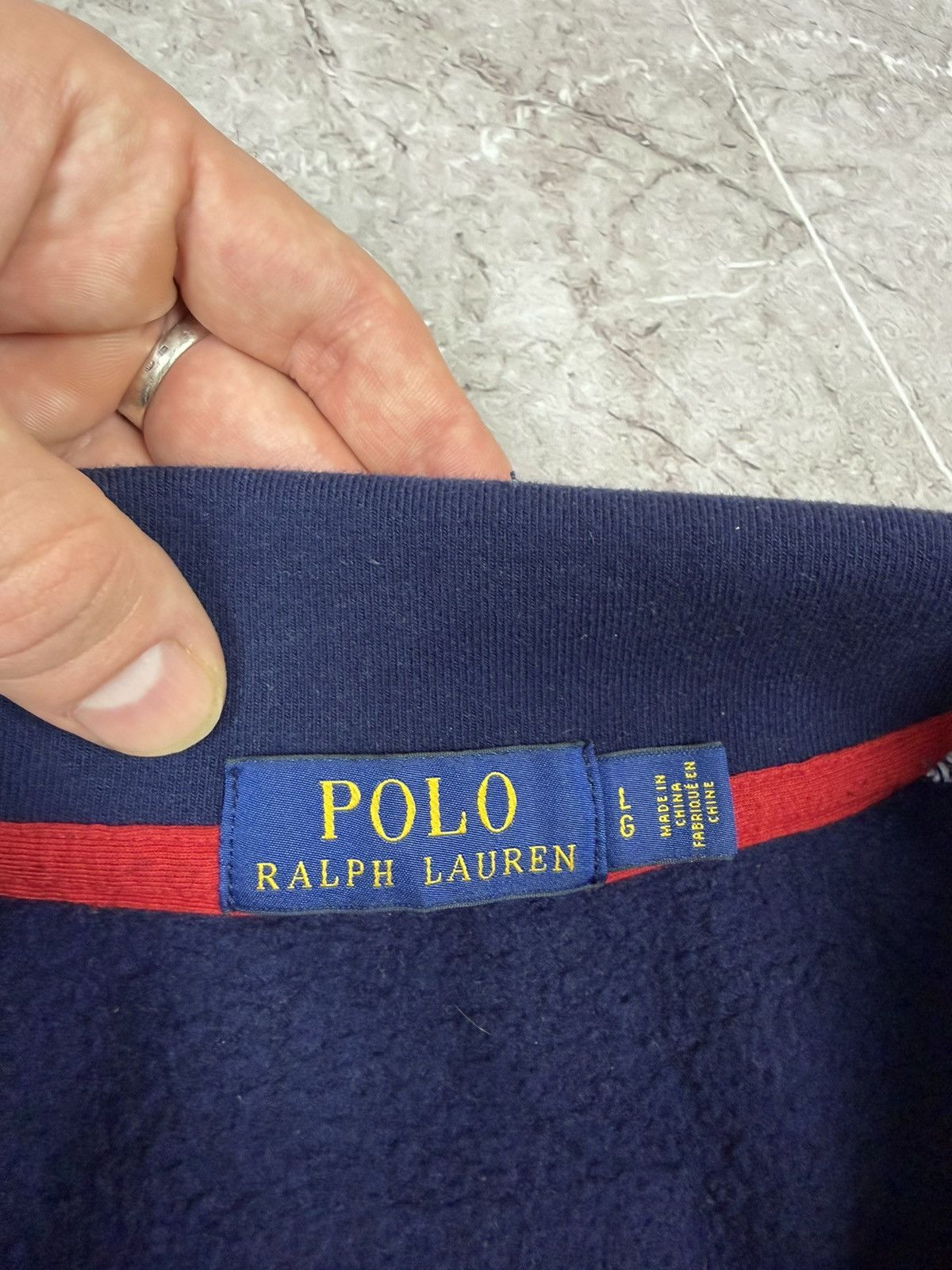 Polo Ralph Lauren Polo Ralph Lauren USA zip sweatshirt Size US L / EU 52-54 / 3 - 6 Thumbnail