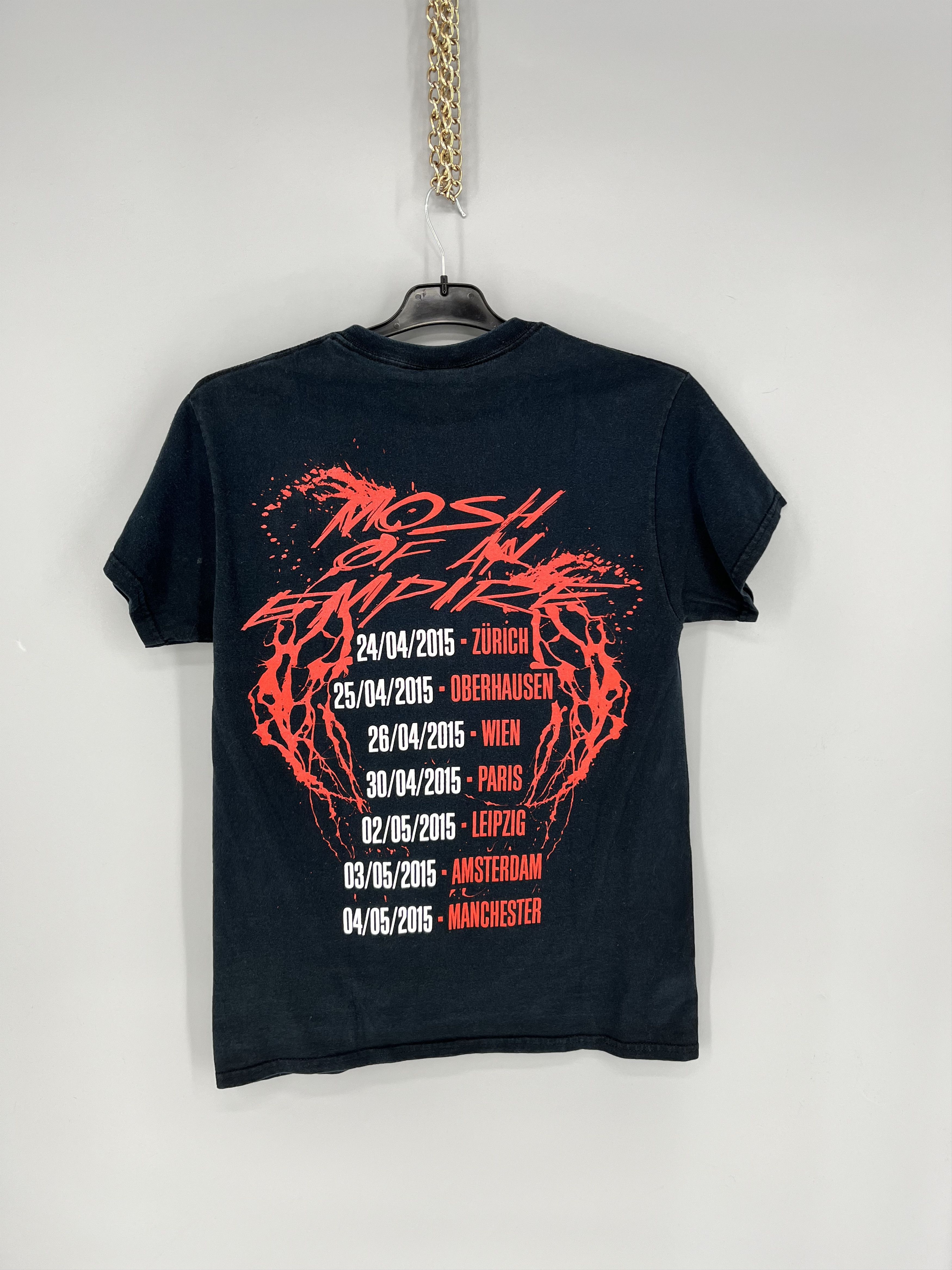 Band Tees × Vintage Impericon Empire | Mosh Festival Tour 2015 T-Shirt Size S Size US S / EU 44-46 / 1 - 9 Thumbnail
