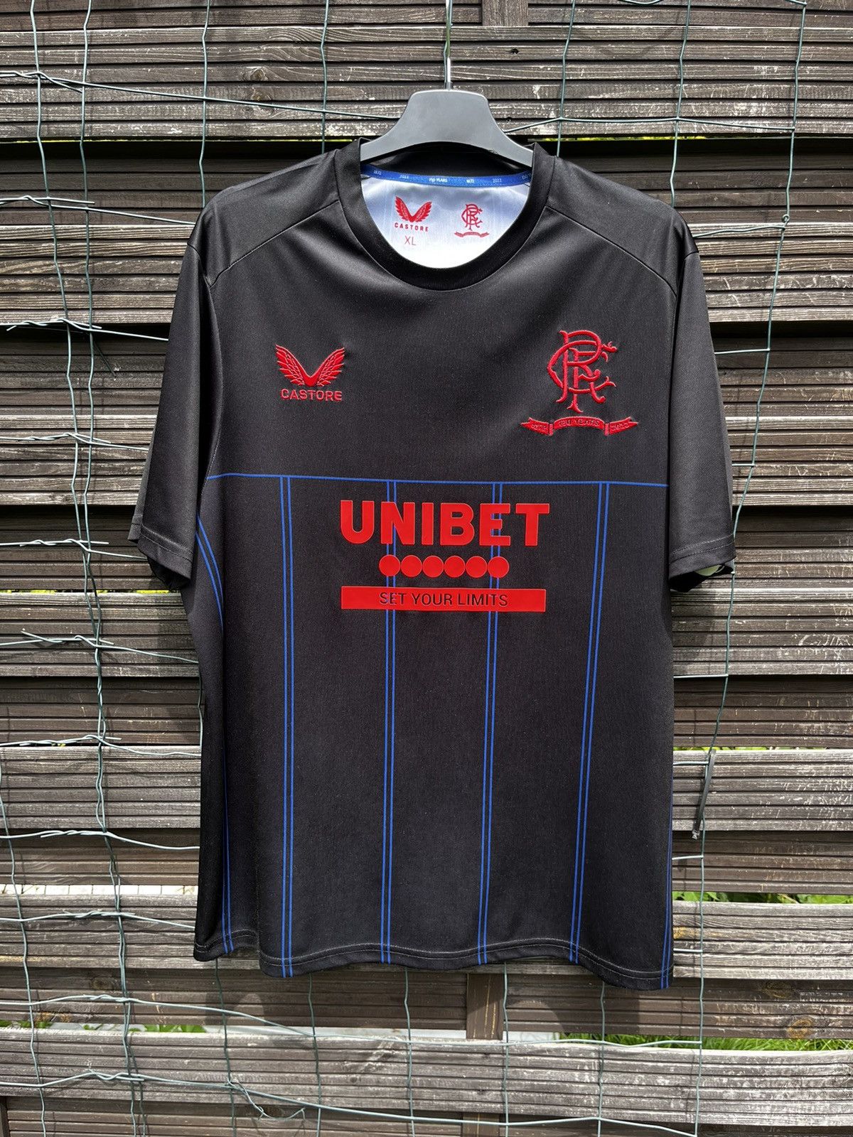 Castore ⚽️ GLASGOW RANGERS 2021 2022 CASTORE SOCCER JERSEY FOOTBALL Size US XL / EU 56 / 4 - 1 Thumbnail