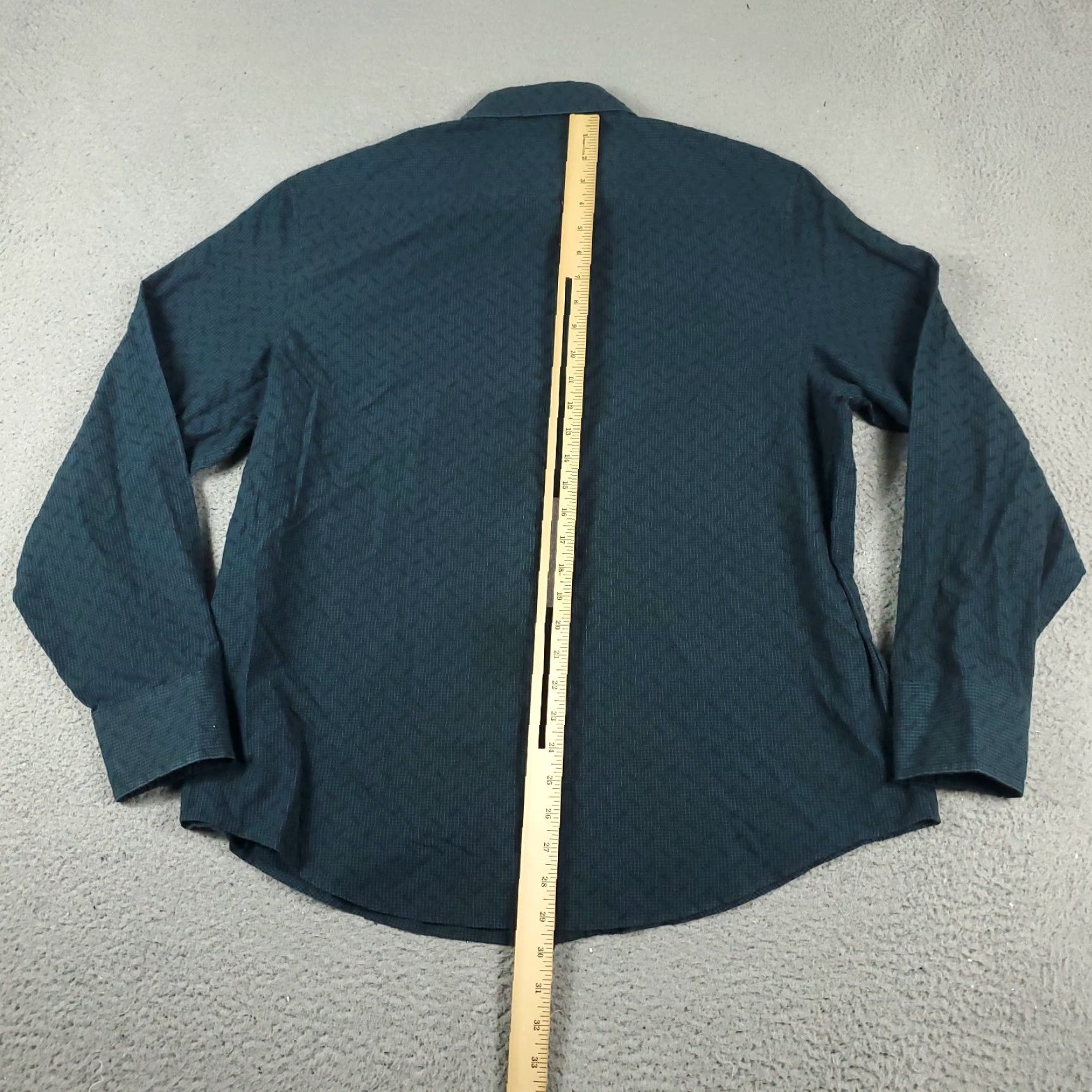 Original Penguin Original Penguin Blue Check Button-Up Shirt Mens XL Long Sleeve Casual Size US XL / EU 56 / 4 - 4 Thumbnail