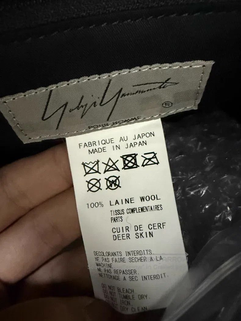 Yohji Yamamoto Yohji Yamamoto Hooded backpack Size ONE SIZE - 7 Thumbnail