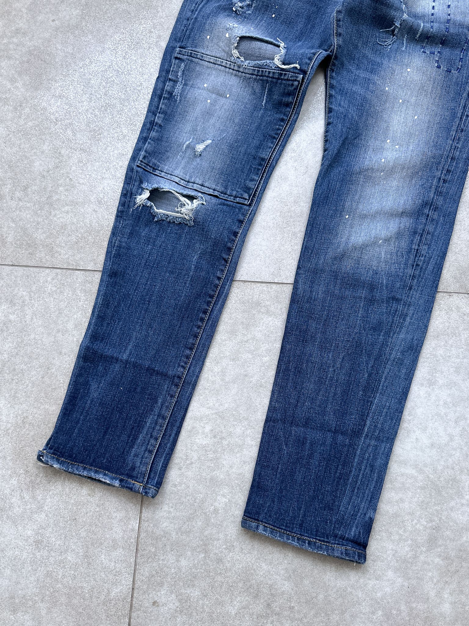 Dsquared2 Dsquared2 Blue Denim Pants Jeans Skinny Size US 32 / EU 48 - 5 Thumbnail