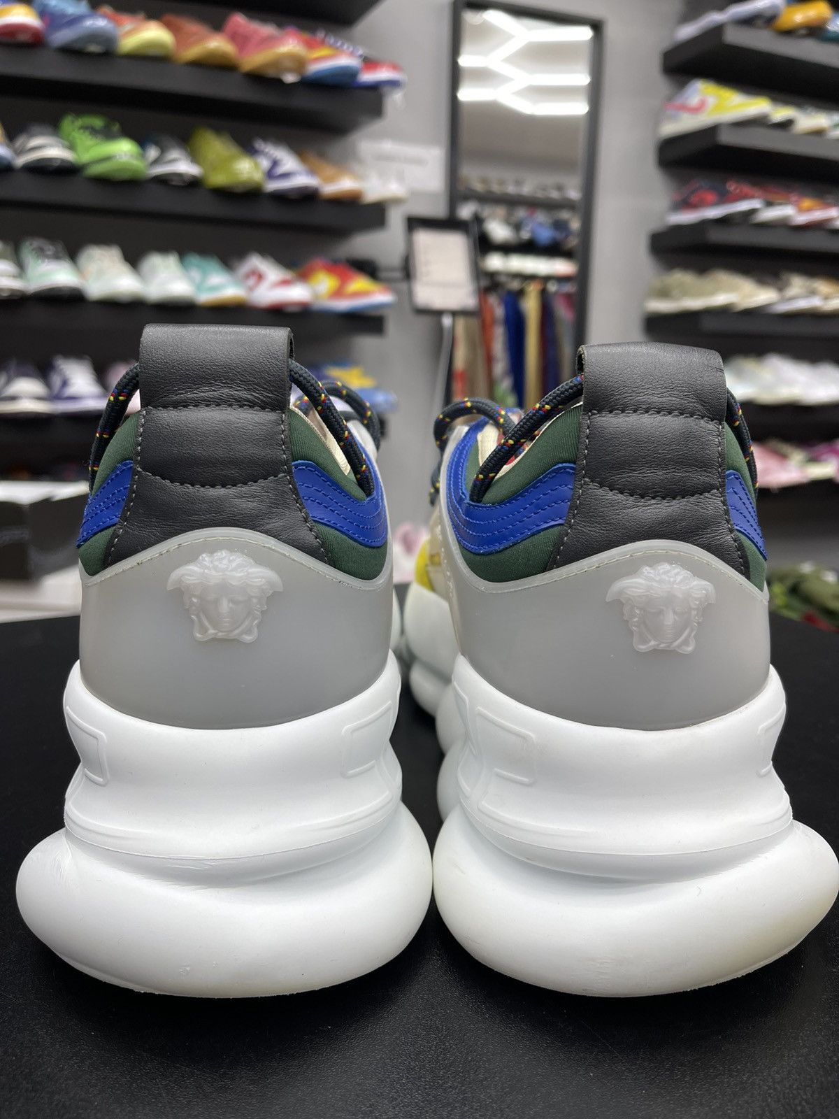 Versace Size 10US/43EU - Versace Chain Reactions Multi Color Size US 10 / EU 43 - 2 Thumbnail