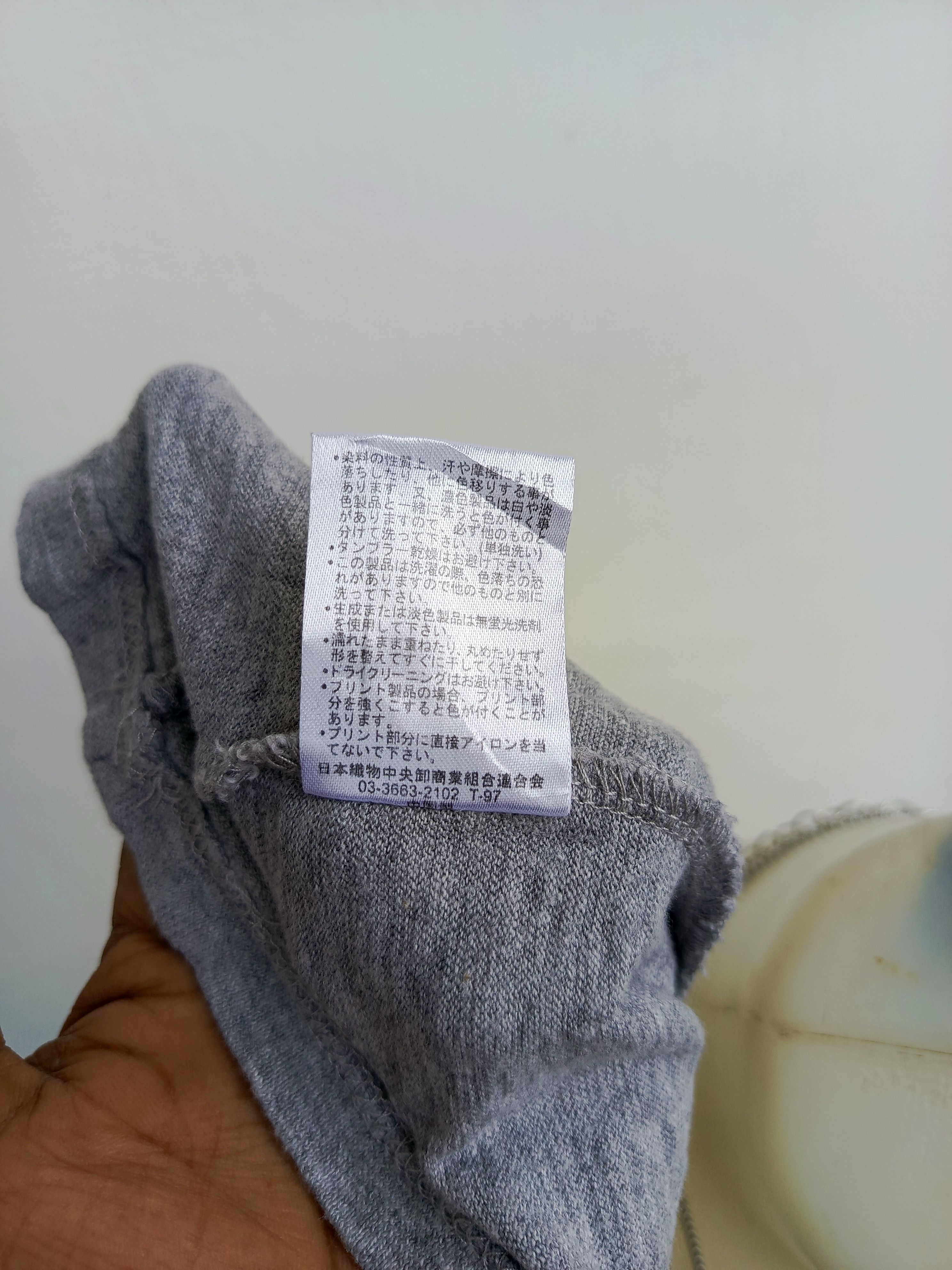 Japanese Brand Space Opera Vigor Emotion Grey T-Shirt Size M / US 6-8 / IT 42-44 - 8 Thumbnail