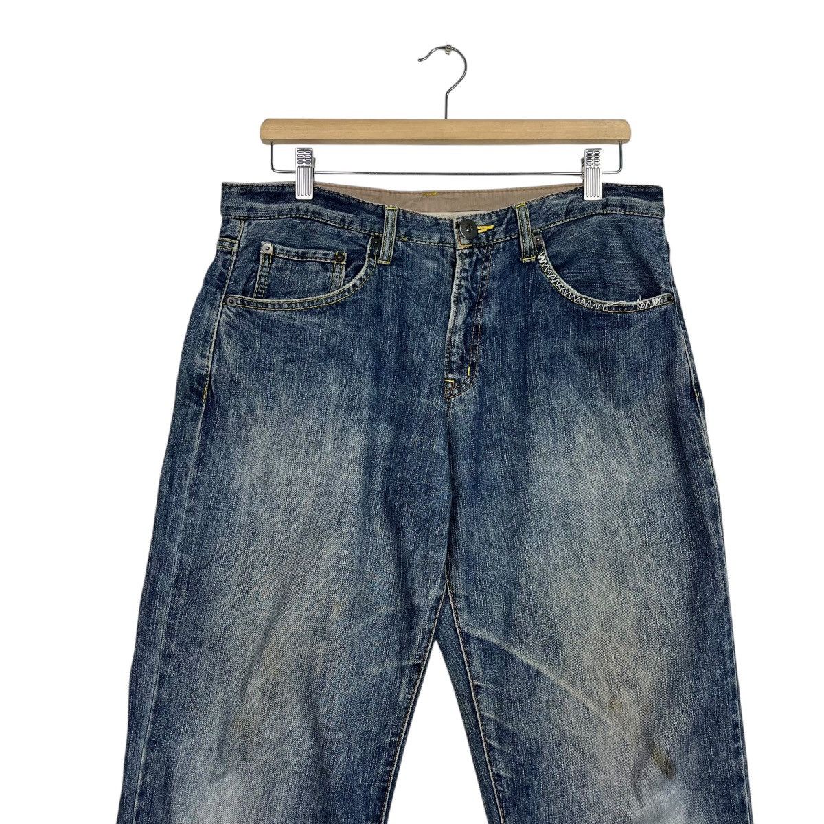 Japanese Brand Vintage Japanese Designer Workwear Denim Jeans Size US 32 / EU 48 - 3 Thumbnail