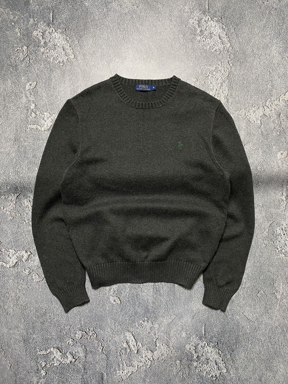 Ralph Lauren Polo Ralph Lauren VNTG KniT Crew Neck Mini Logo Sweater Size US M / EU 48-50 / 2 - 1 Thumbnail