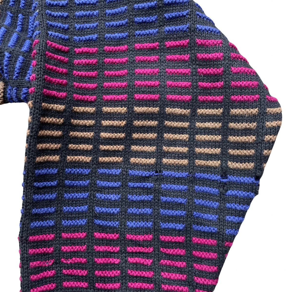 Christian Dior Monsieur × Designer × Vintage Vintage 80s Christian Dior Monsieur Striped Sweater Crewneck Size US M / EU 48-50 / 2 - 4 Thumbnail