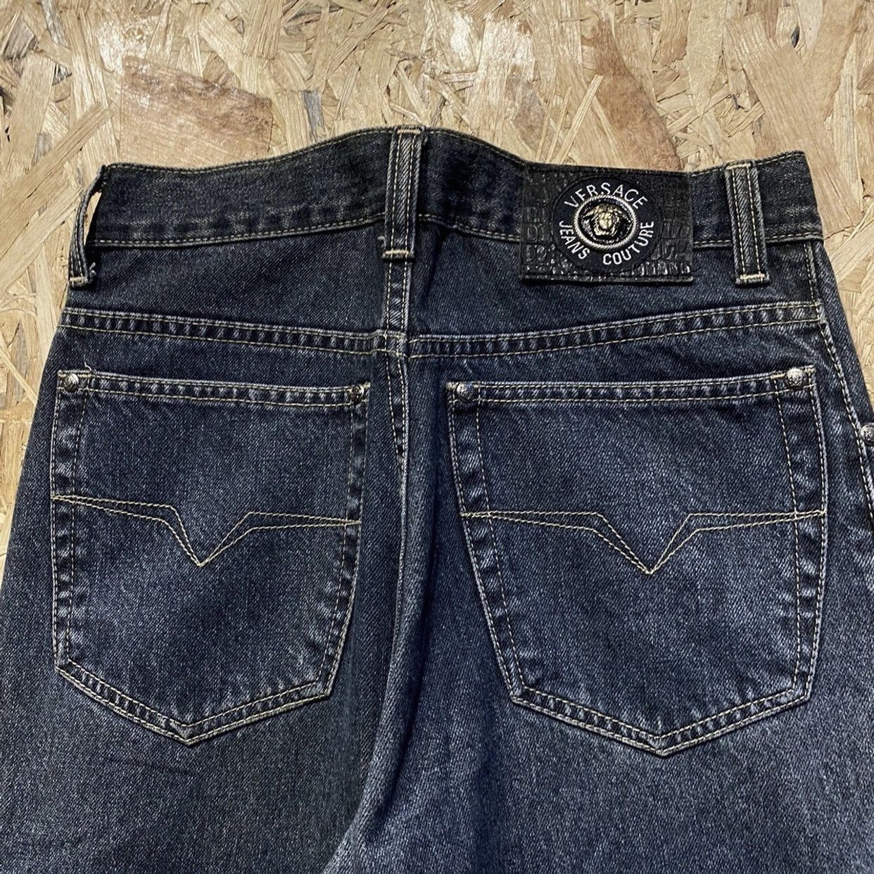 Versace Jeans Couture Vintage Versace Jeans Couture Black Denim Jeans Size US 30 / EU 46 - 4 Thumbnail