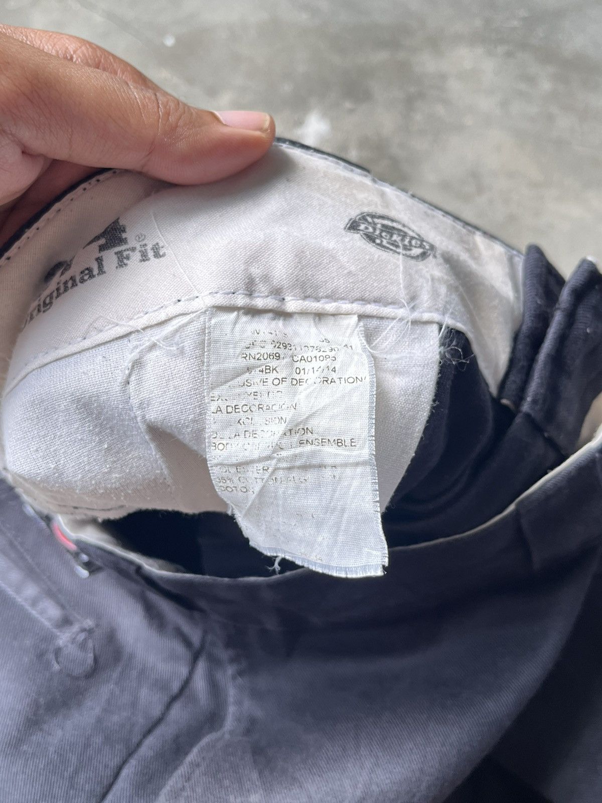 Dickies Dickies 874 Custom Made Artwork| Patchwork | Sashiko Japan Size US 33 - 8 Thumbnail