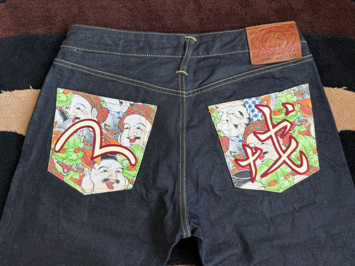 Evisu EVISU little daicock style denim jeans！size：32x34 Size US 32 / EU 48 - 5 Thumbnail