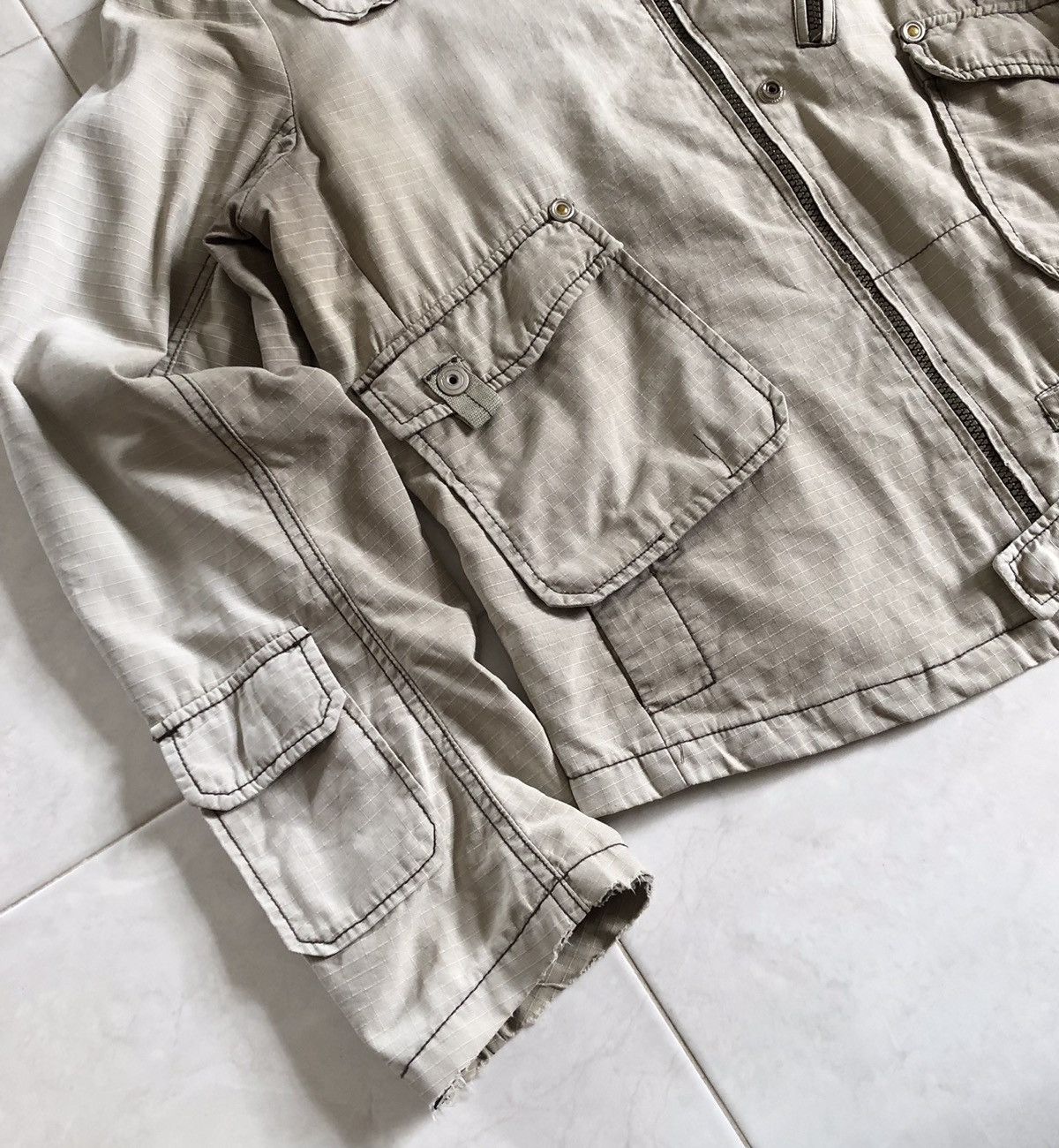 Japanese Brand MOTOR HEAD Riders Utility Multipocket Cotton Jacket Size US M / EU 48-50 / 2 - 7 Thumbnail
