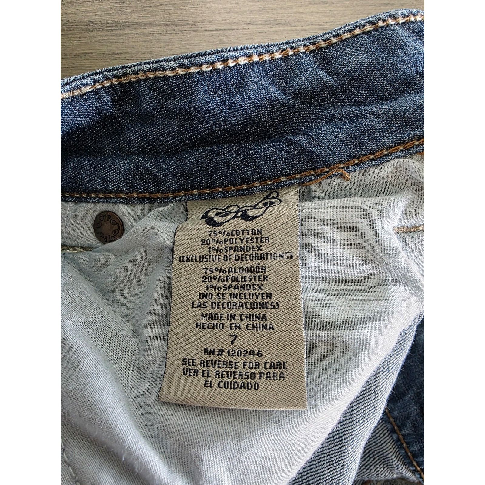 Chip & Pepper Women's Sz 7 Chip & Pepper Production Imperial Beach Skinny Size 28" / US 6 / IT 42 - 12 Thumbnail