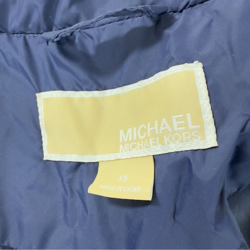 Michael Kors Michael Michael Kors Women's Size XS Purple Long Puffer Jac Size XS / US 0-2 / IT 36-38 - 2 Thumbnail