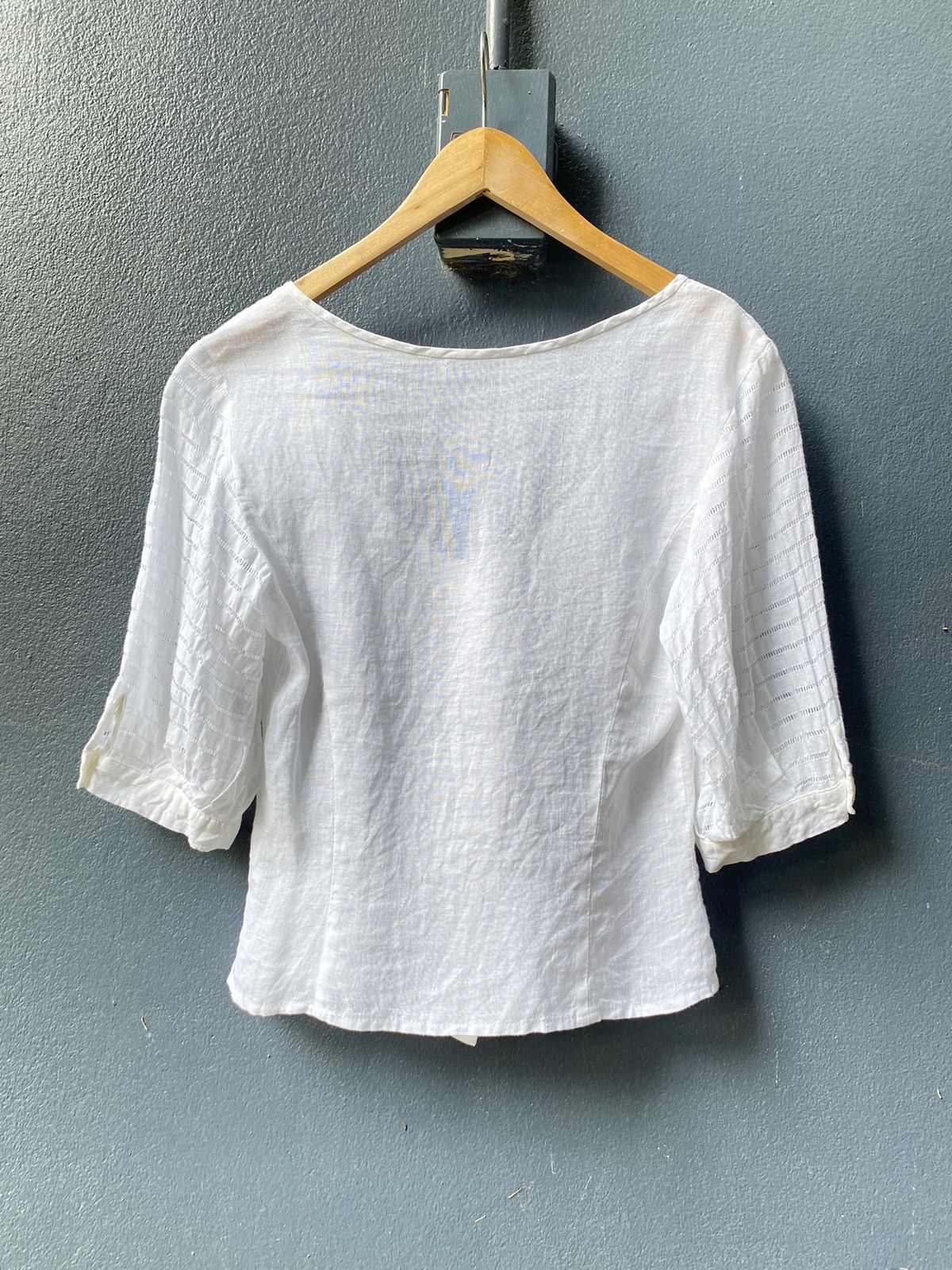 Dior Christian Dior white blouse Size XS / US 0-2 / IT 36-38 - 5 Thumbnail
